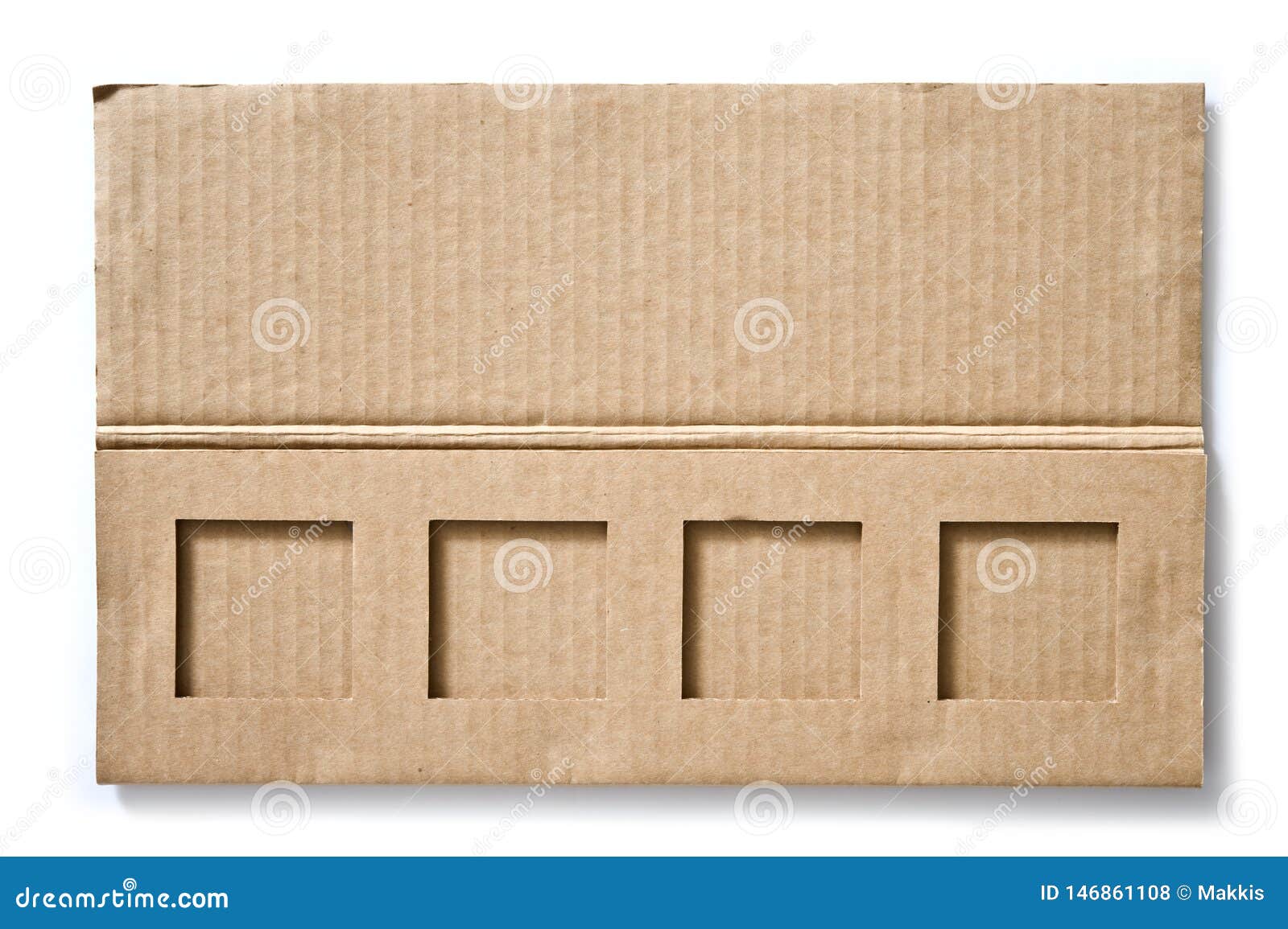 Cardboard Slide Mailer on White Background Stock Photo Image of slide