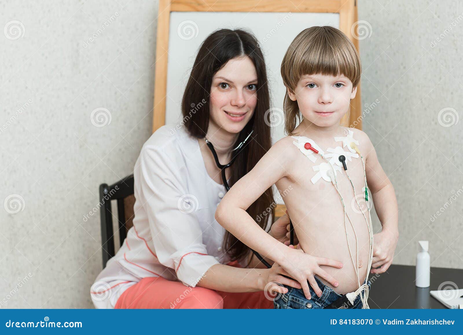 Cardiogram of Heart, Holter Stock Photo Image of cardiogram