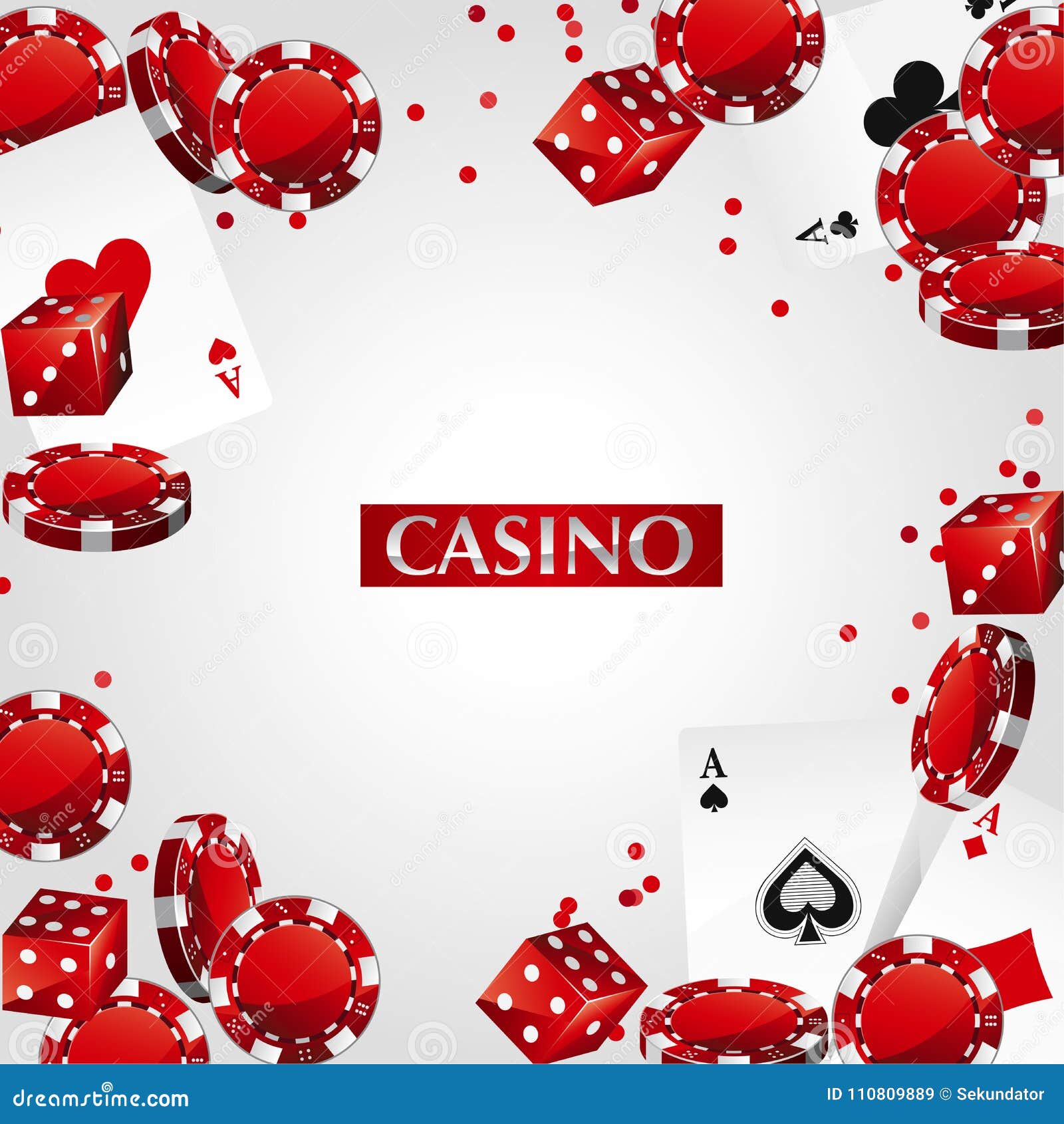 Cards Chips Casino Poker Stock Illustration Illustration Of Betting
