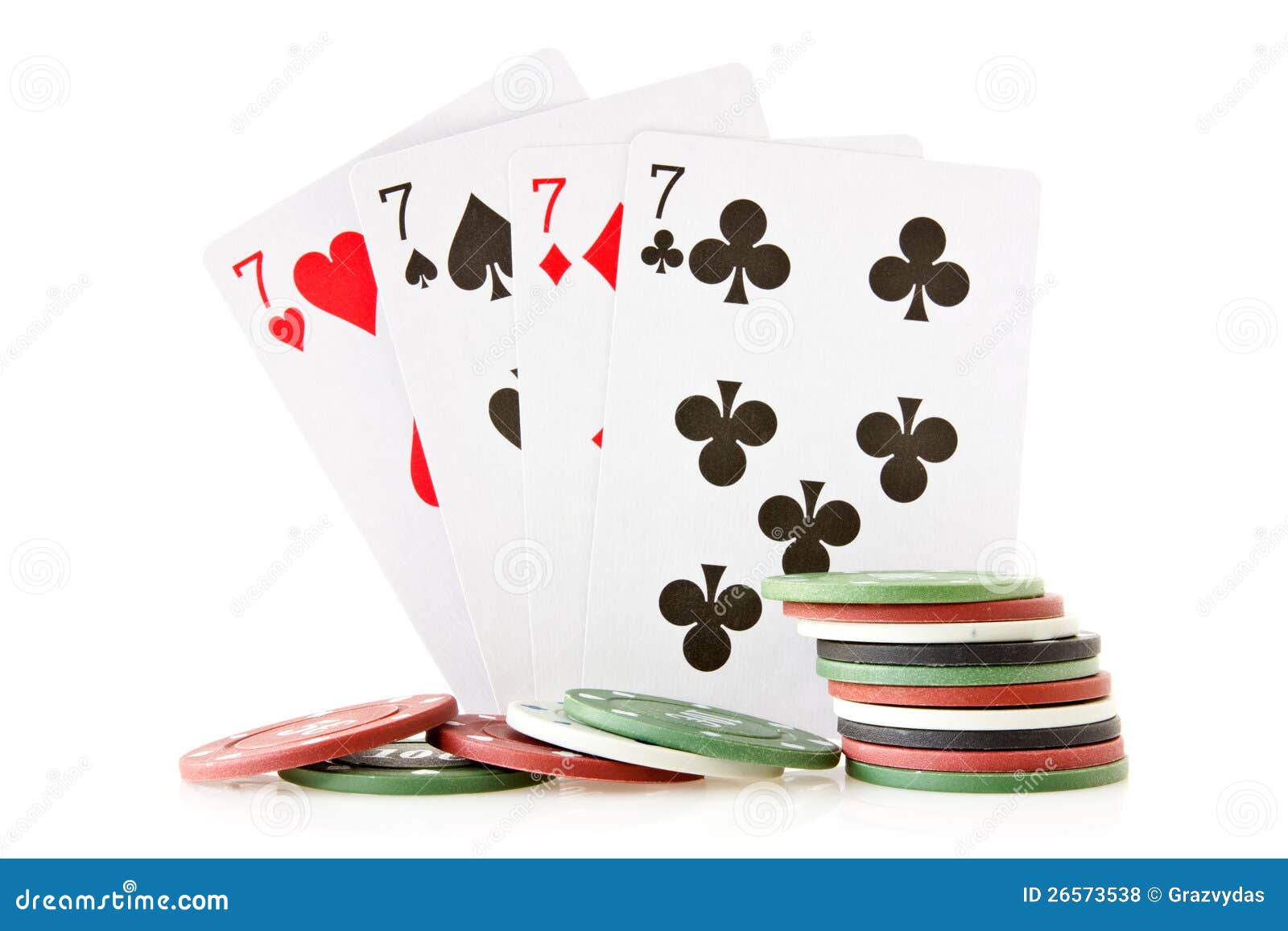 Cards and chips for poker stock photo. Image of chance 26573538