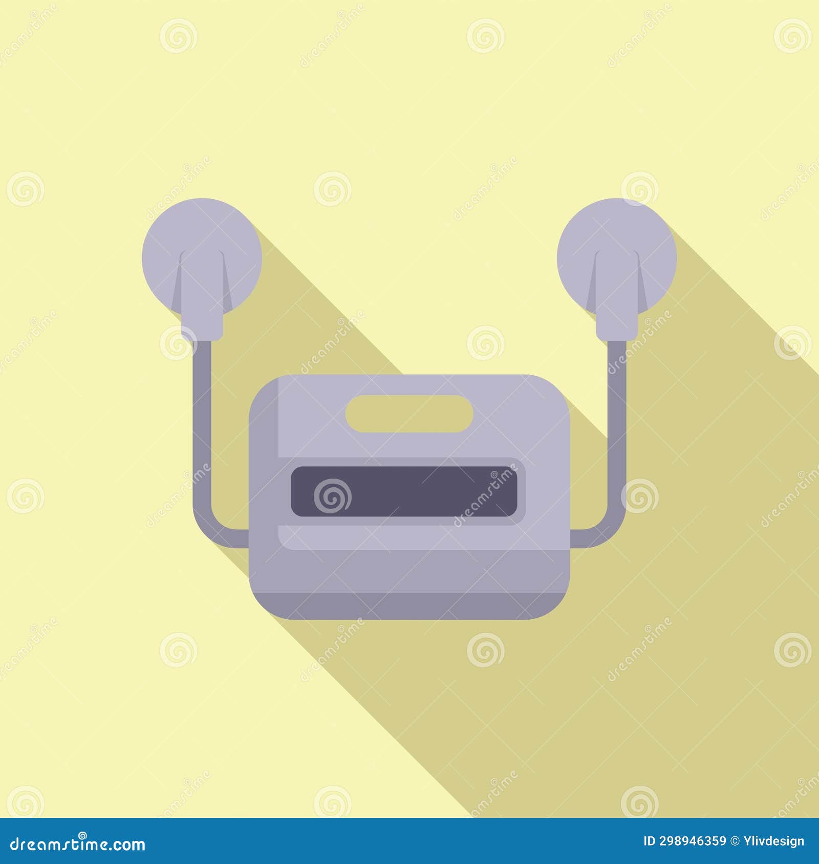 care defibrillator icon flat . health care device
