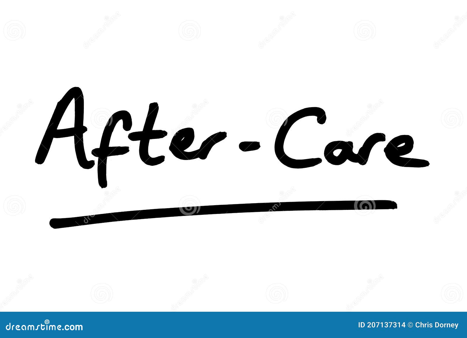 AfterCare stock illustration. Illustration of rehabilitation 207137314