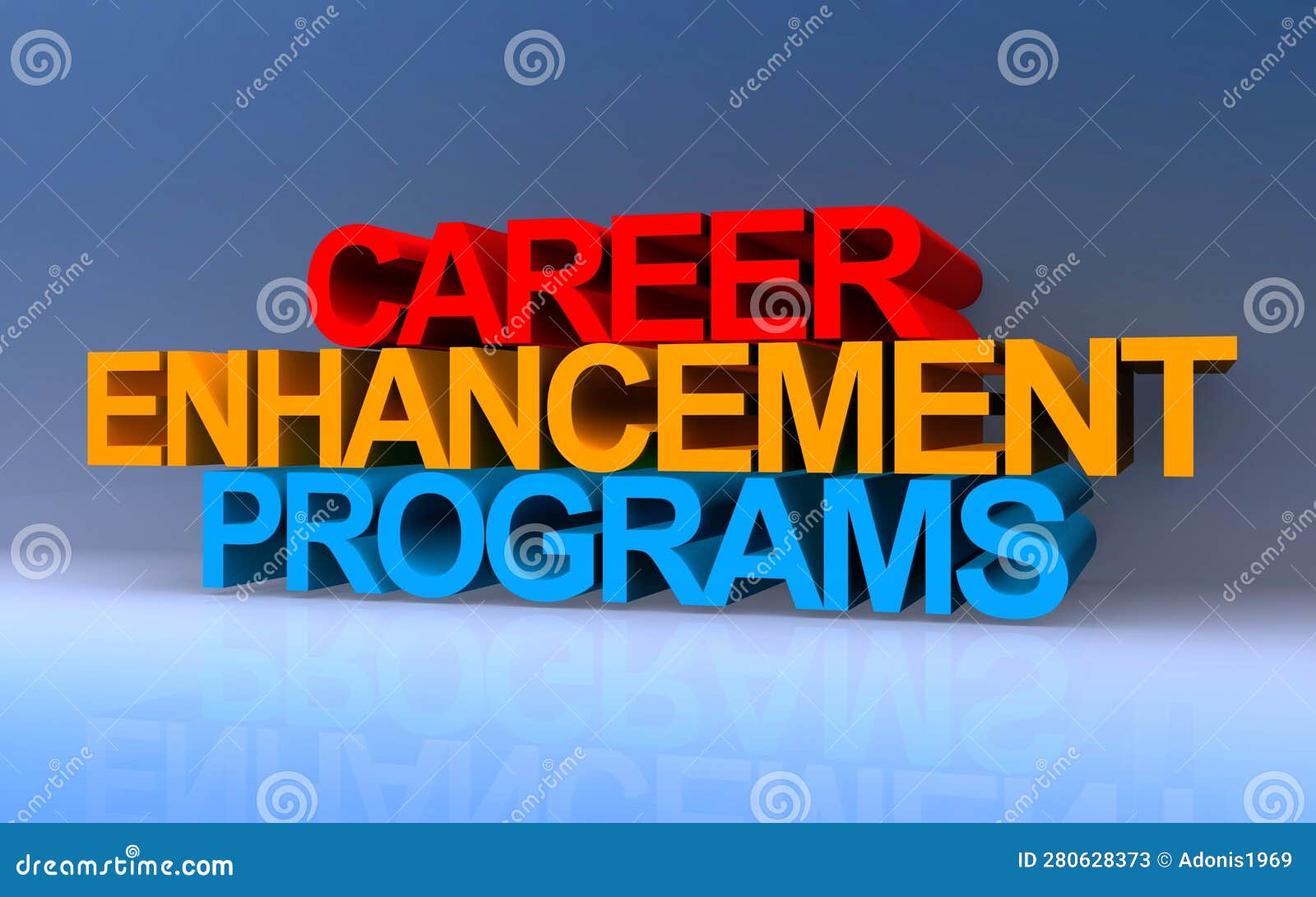 career enhancement programs on blue