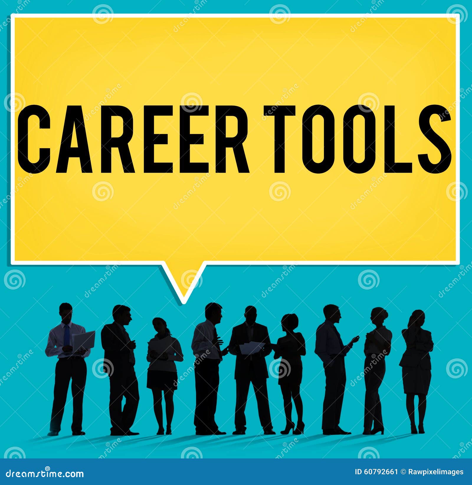 Career Tools Guidance Employment Hiring Concept Stock Image Image