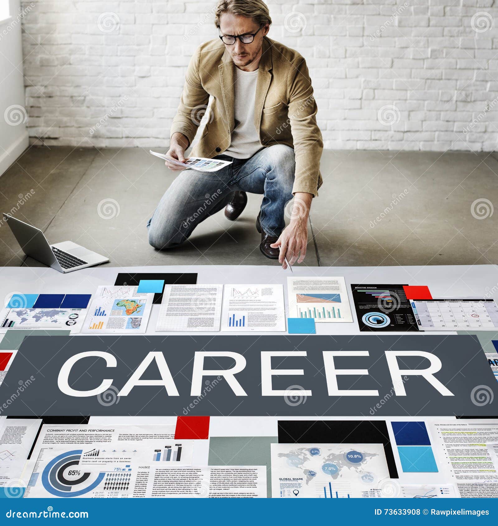 Career Tools Recruiting Profession Concept Stock Photo Image of