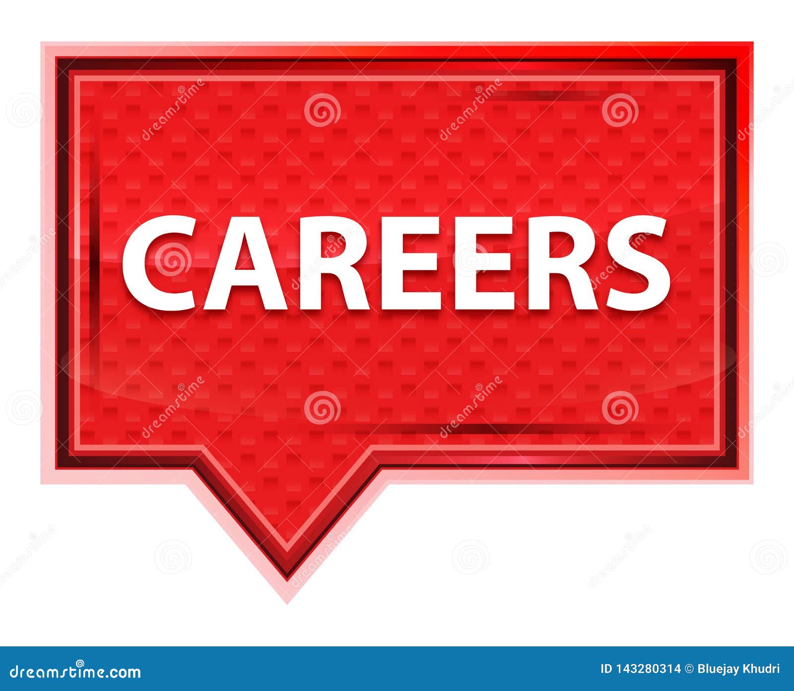 Careers Misty Rose Pink Banner Button Stock Illustration Illustration