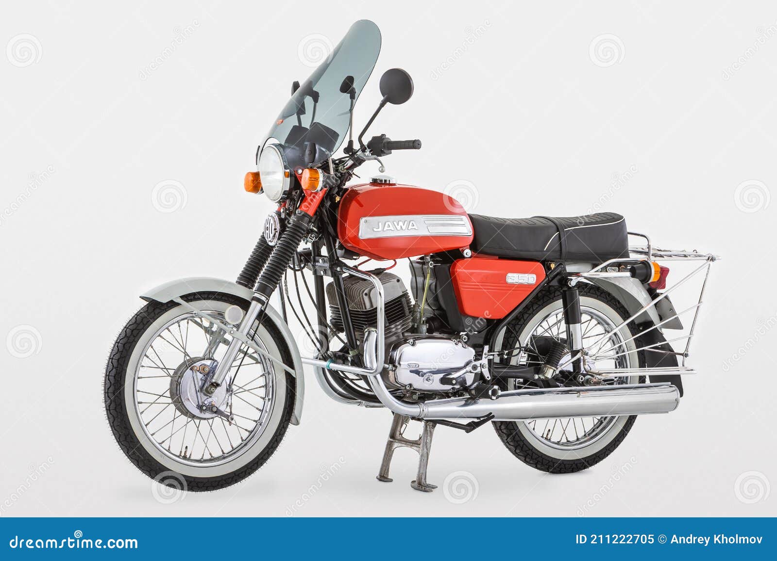 Jawa Perak 350 kiều dáng bobber độc đáo