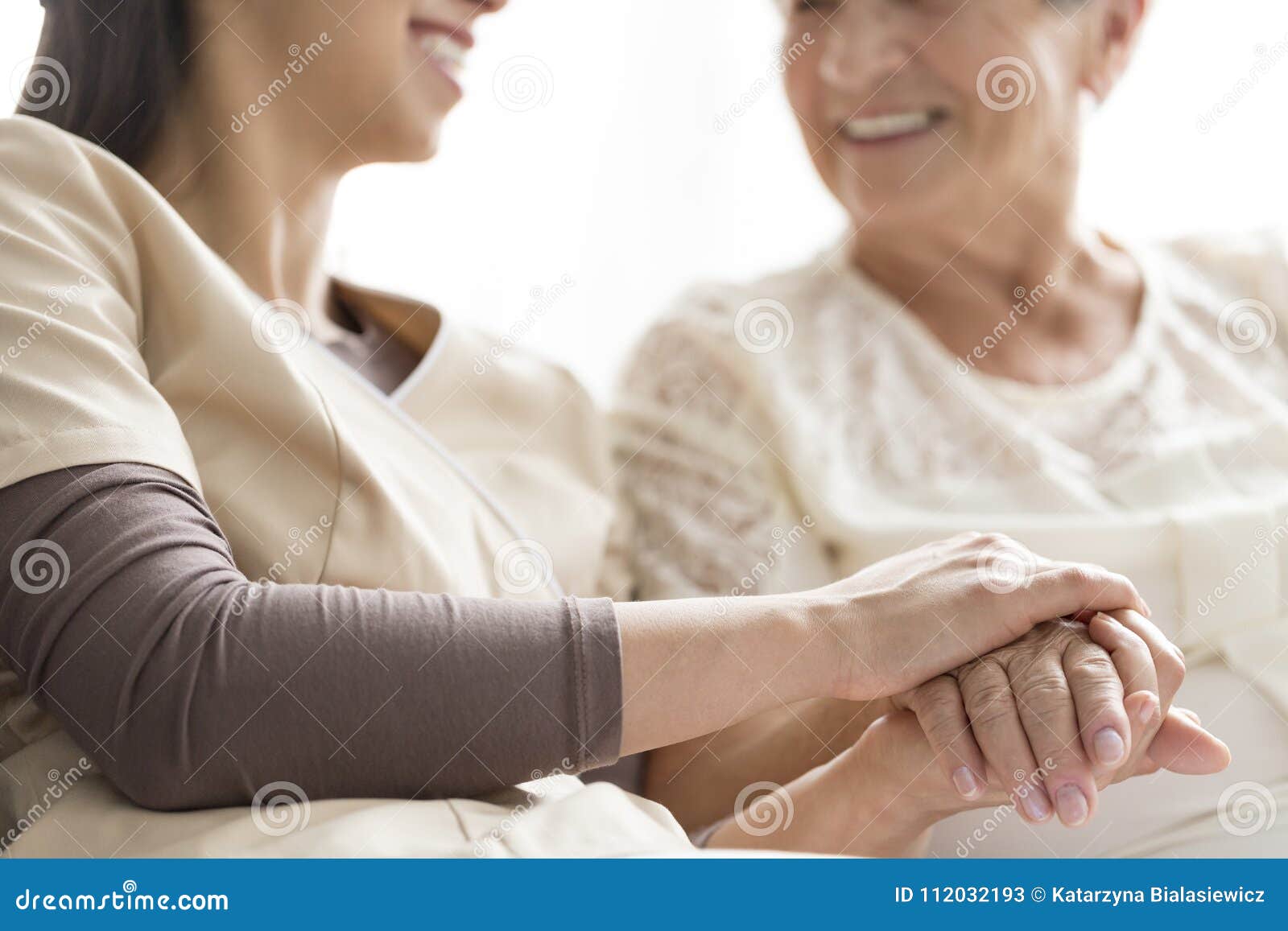 caregiver in the nursing home