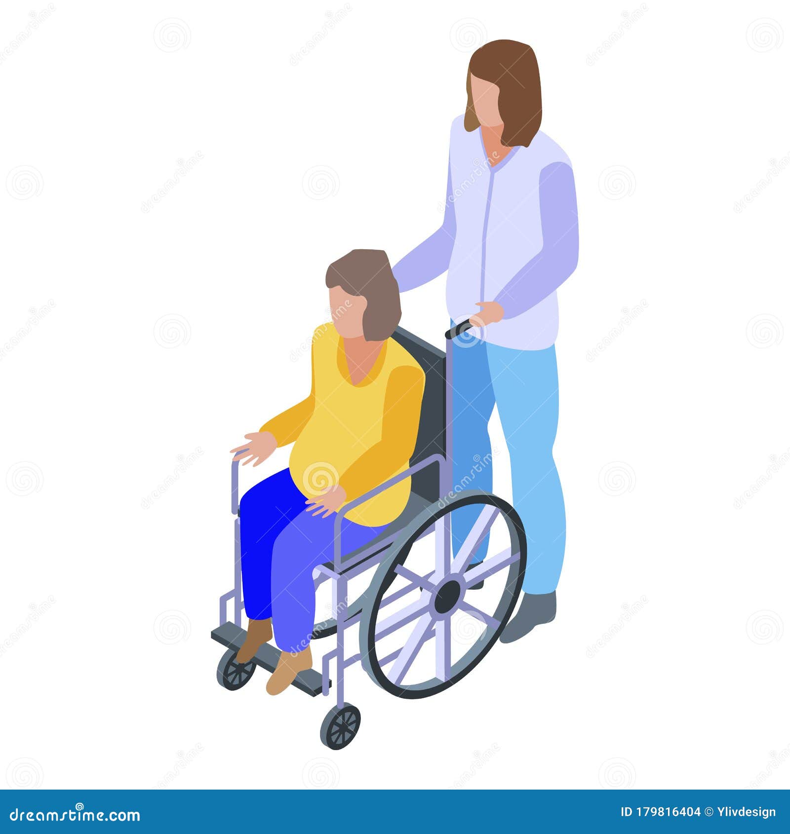 Cute Young Couple Man Woman Disabilities Sit Wheelchairs Gadgets Handicapped  Stock Vector by ©olga1818 406541122