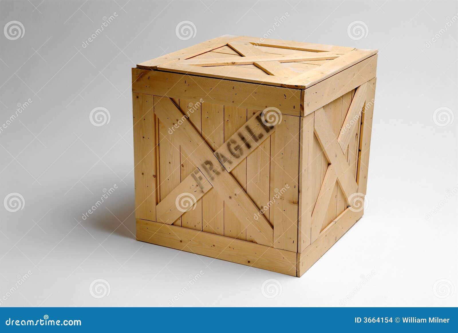 Cargo Box stock photo. Image of shipping, wooden, cargo ...