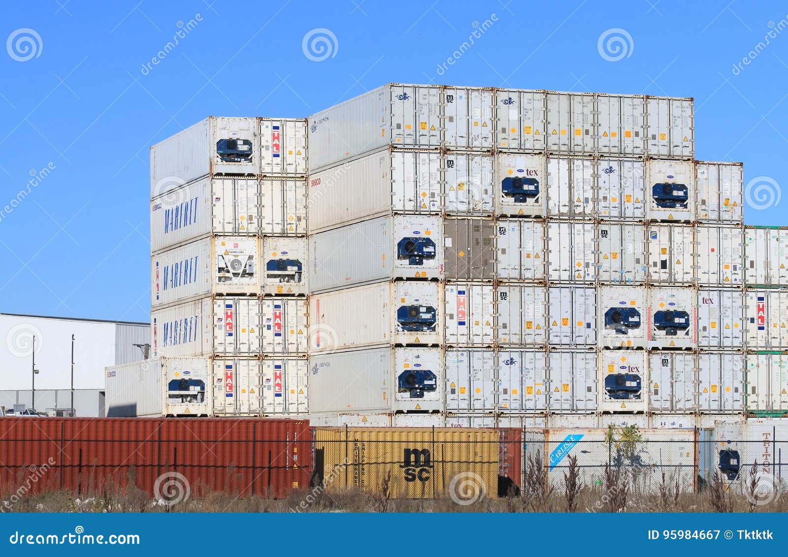 Cargo container Australia editorial photography. Image of steel 95984667