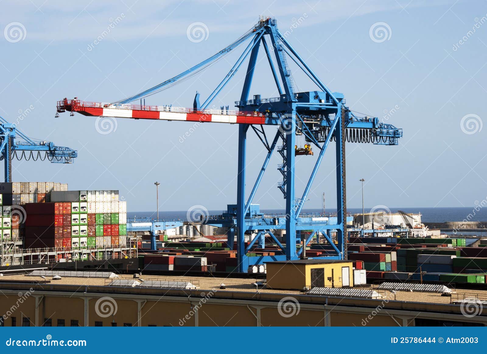 Cargo harbor stock photo. Image of carrier, international 25786444