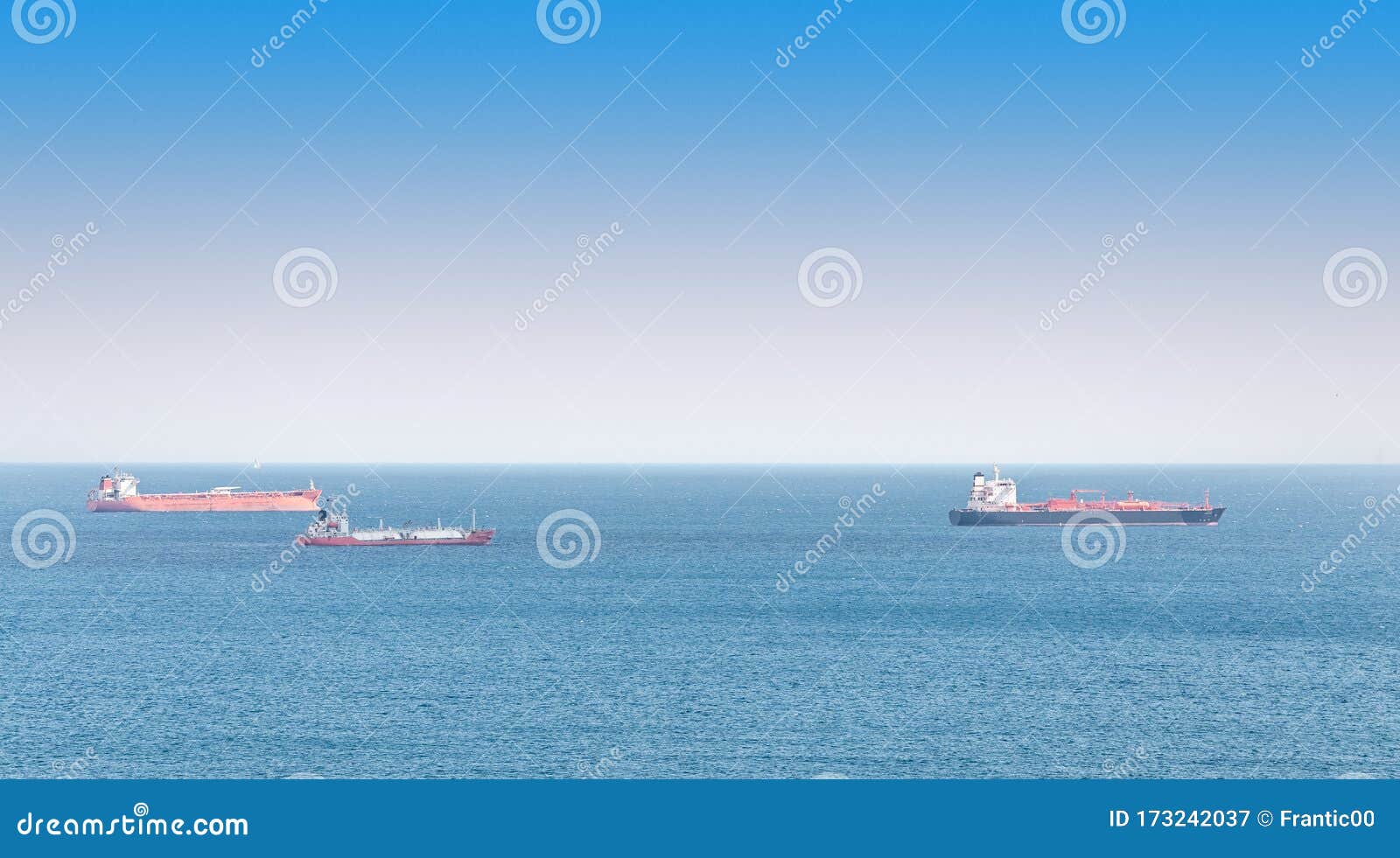 Cargo tanker ships stock image. Image of aerial, transportation 173242037