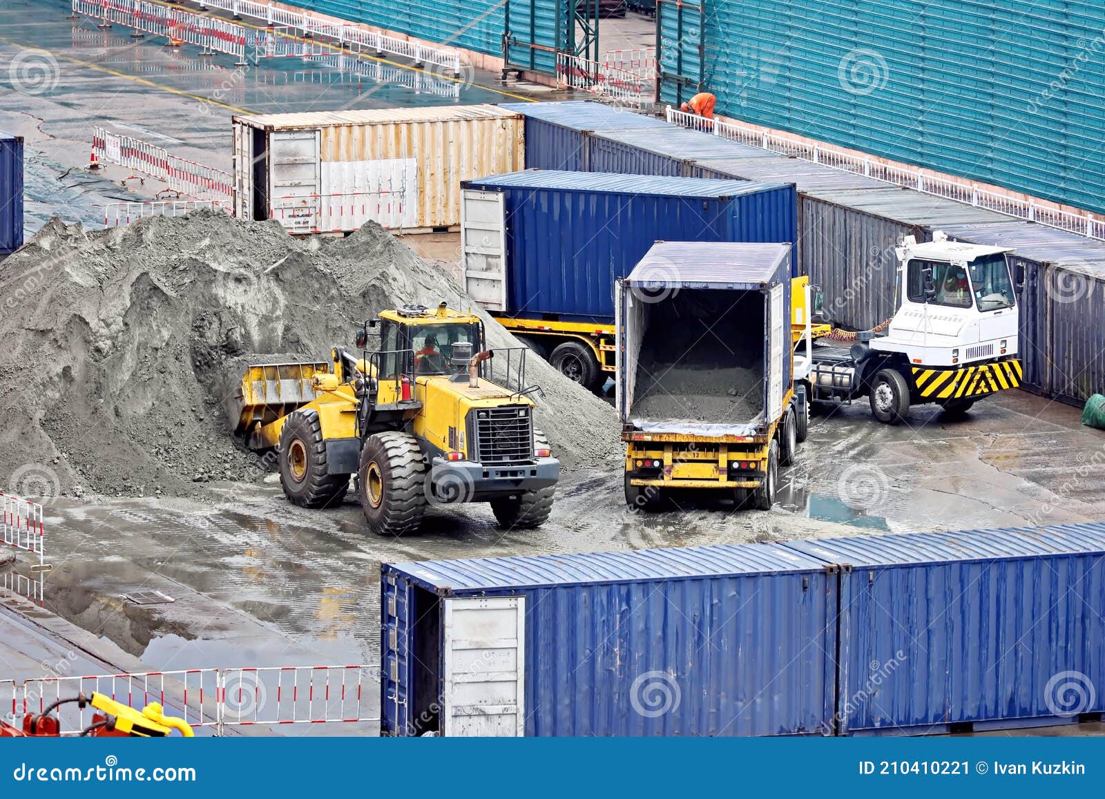 Cargo Terminal for Unloading Bulk Cargo of Cooper Concentrates by Shore