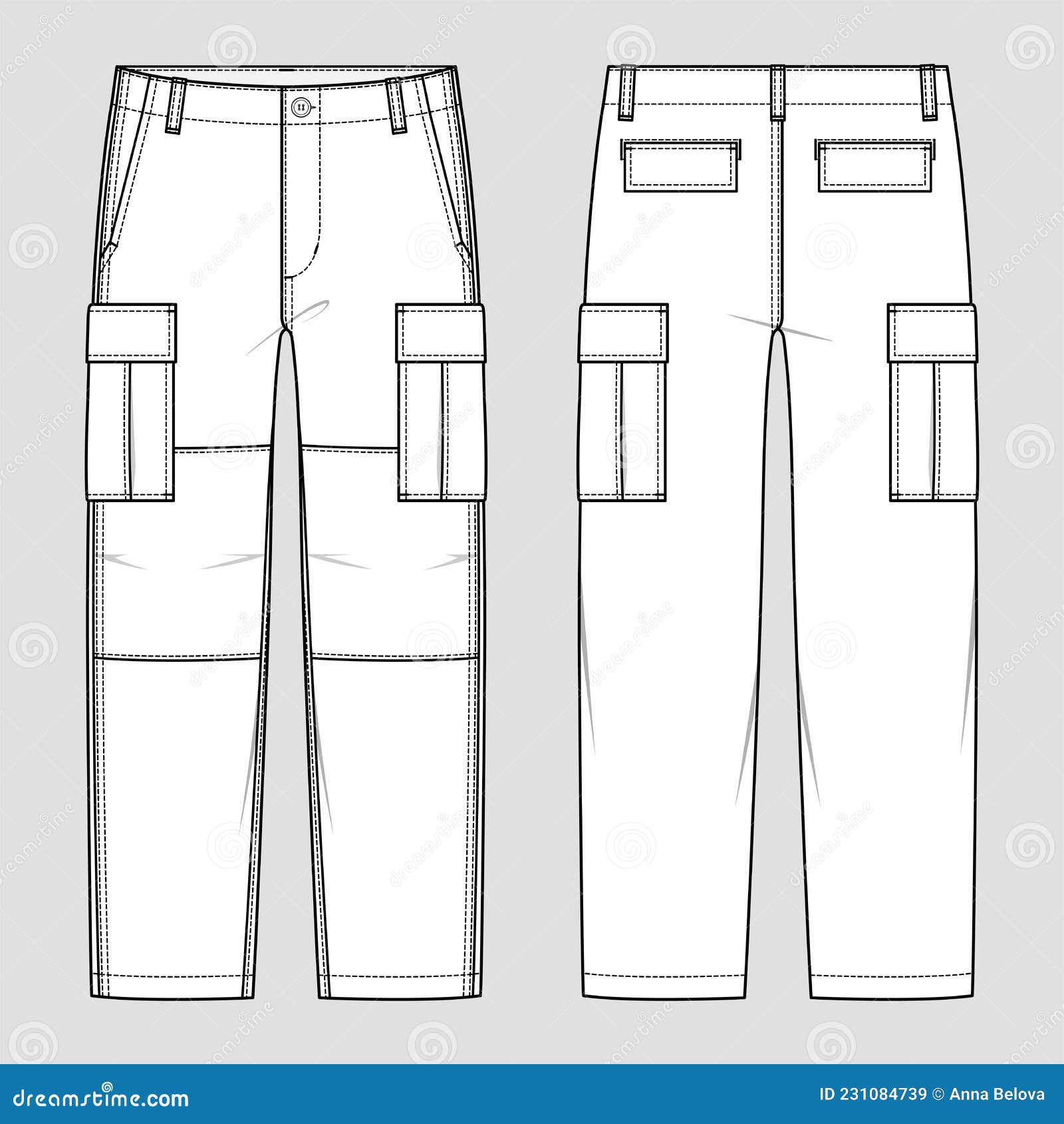cigarette fit, coat, coats, corporate, corporate wear, fashion flat,  fashion flats, fashionable, flared pants, flared trousers, flat, flat  sketches, flats, formal, formal wear, front and back, garment Stock Vector  | Adobe Stock