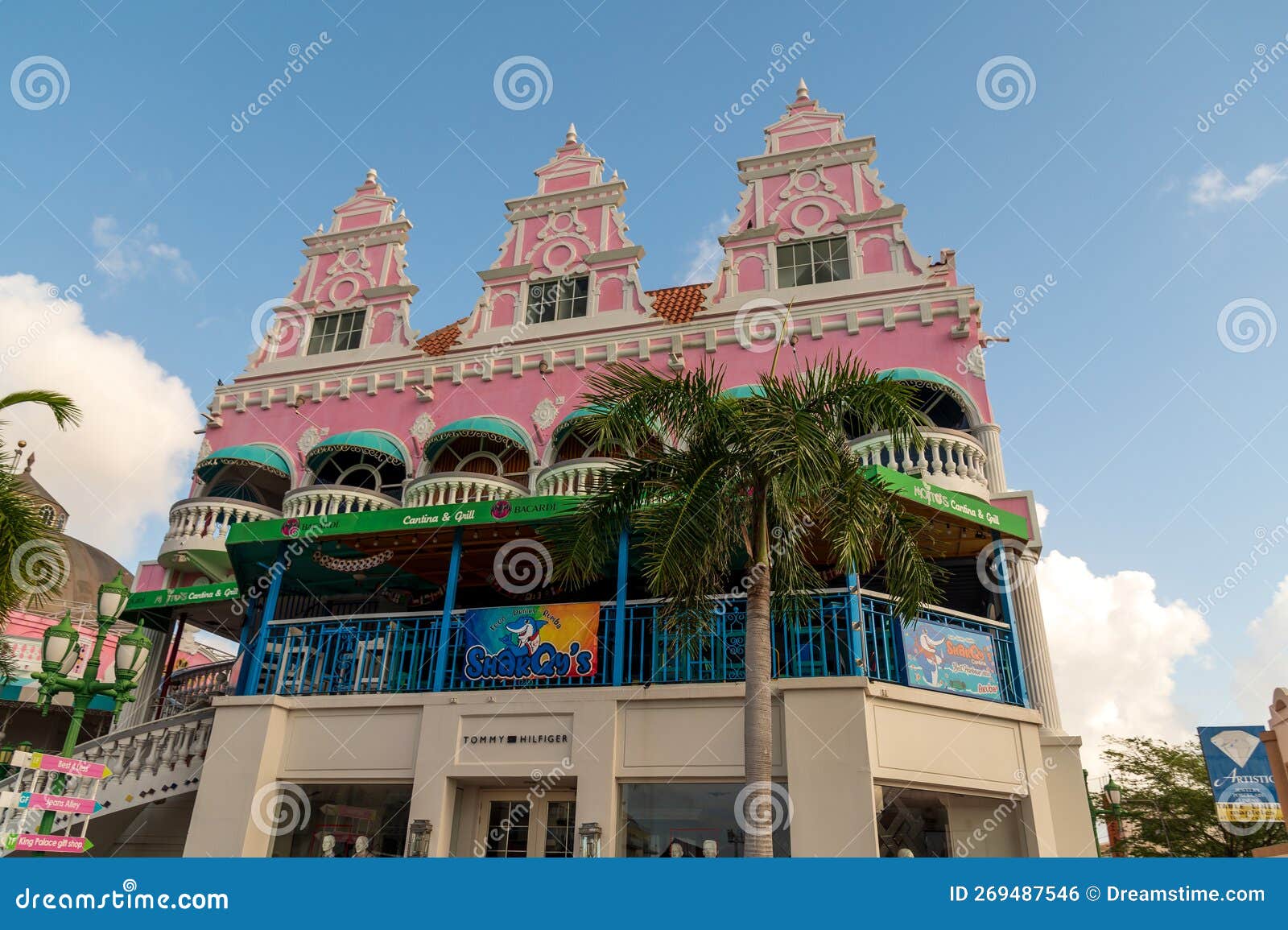 Royal Plaza Shopping Mall In Aruba Caribbean High-Res Stock Photo - Getty  Images