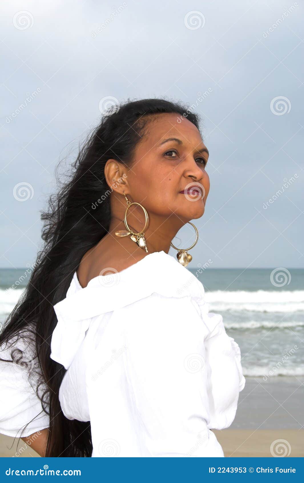 Caribbean Model Stock Image Image Of Jewellery Beauty 2243953