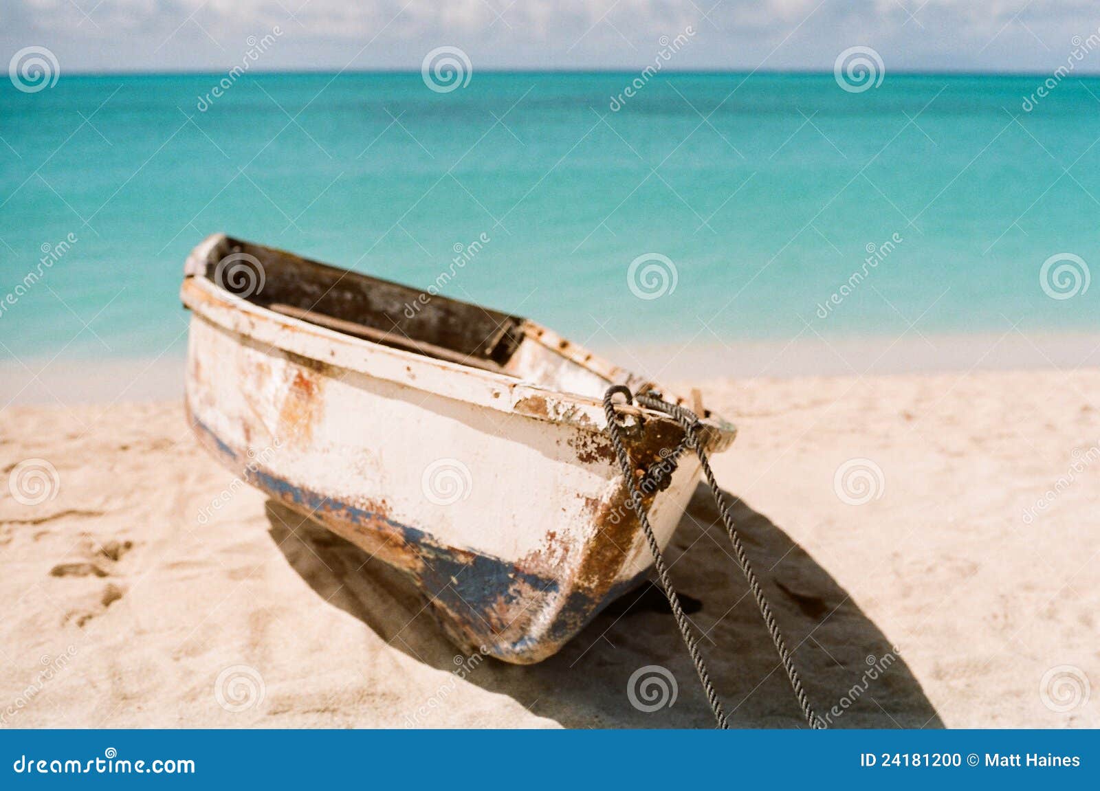 caribbean rowboat