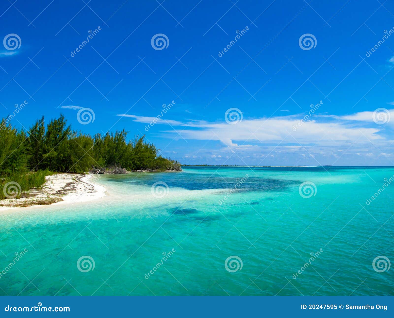 caribbean sea - playa paraiso, cayo largo, cuba