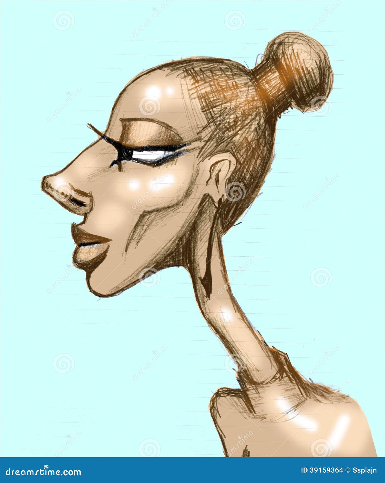 Típicamente a pesar de cuchara Caricatura Del Perfil De La Mujer Stock de ilustración - Ilustración de nariz, handmade: 39159364 Típicamente a pesar de cuchara Caricatura Del Perfil De La Mujer Stock de ilustración - Ilustración de nariz, handmade: 39159364