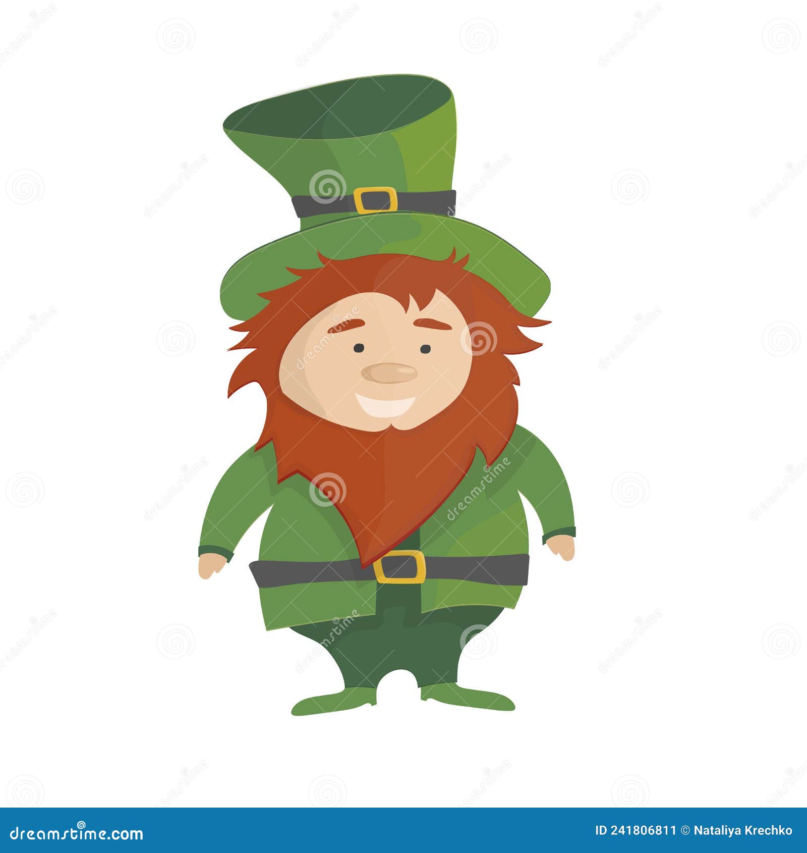 Um personagem de desenho animado com um chapéu verde e um chapéu