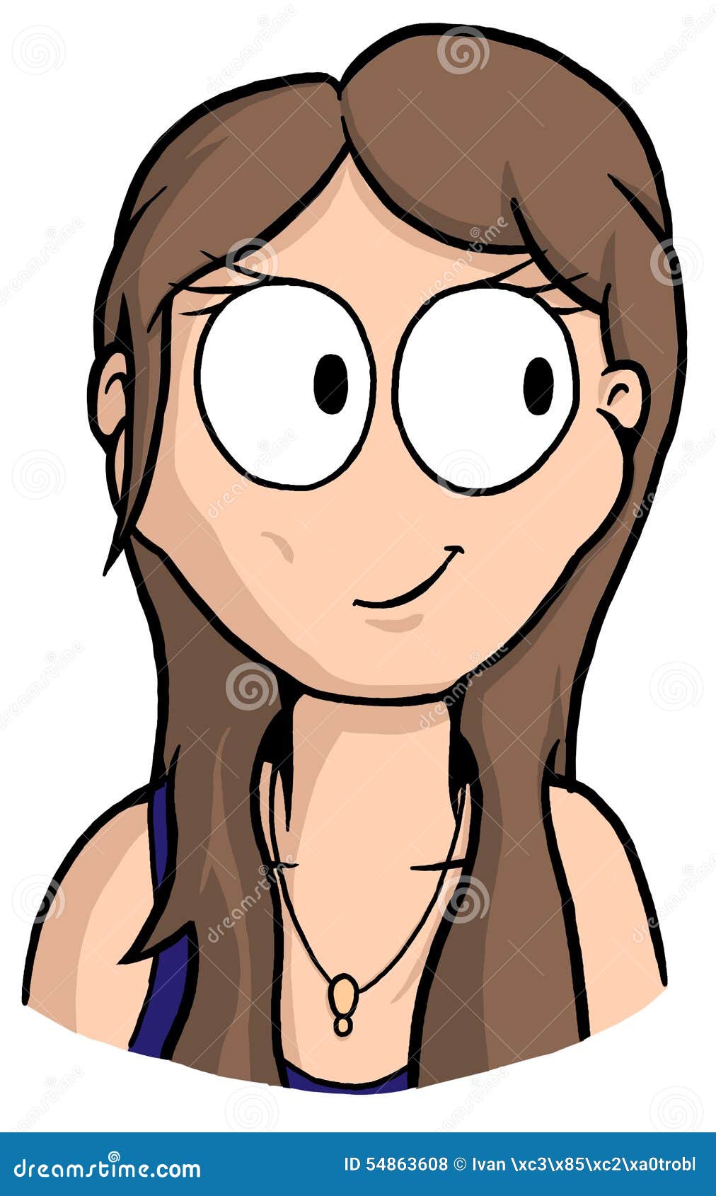 clipart girl with brown hair and glasses - photo #29