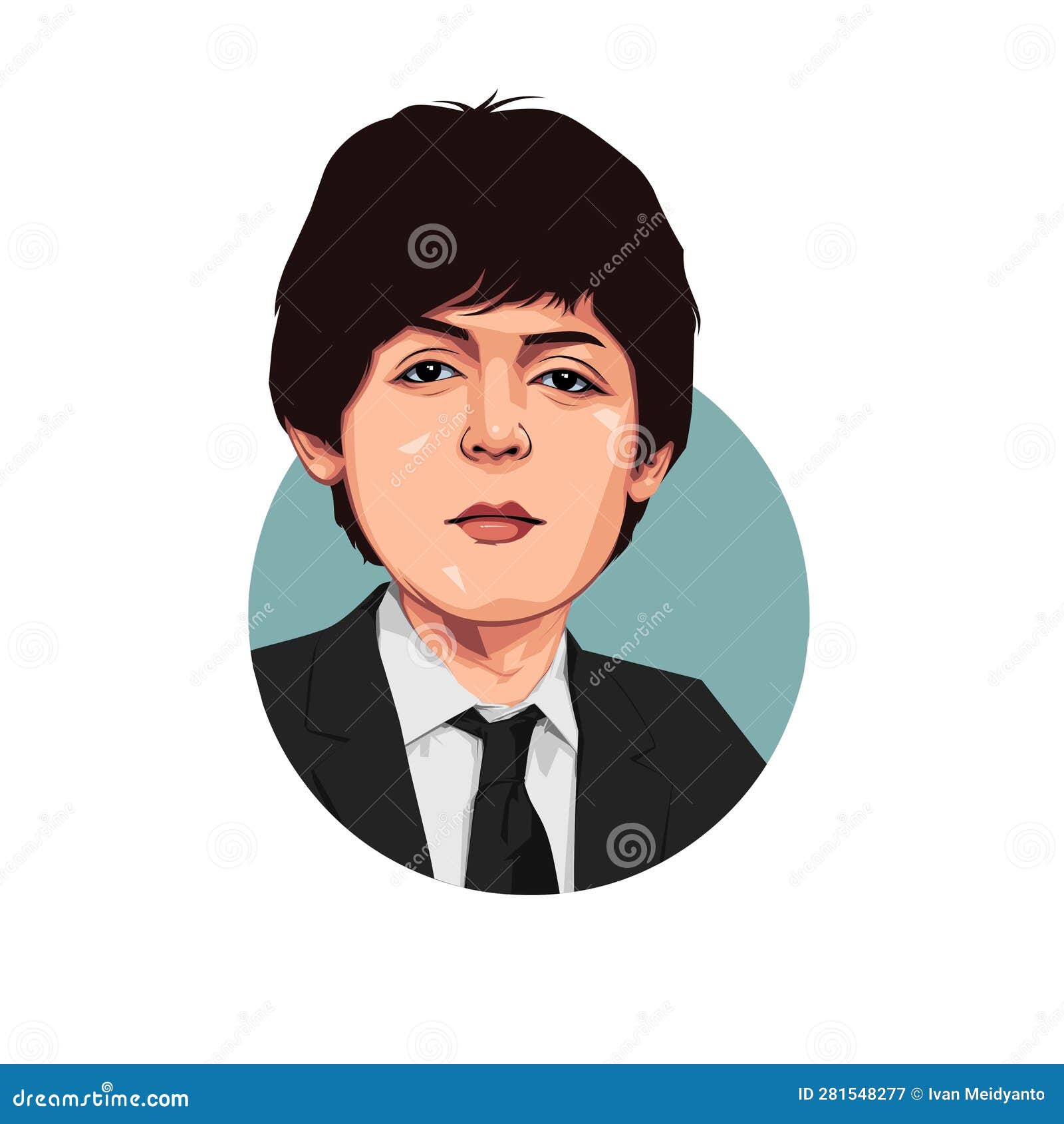 Caricature Of Paul McCartney, The Beatles Cartoon Vector ...