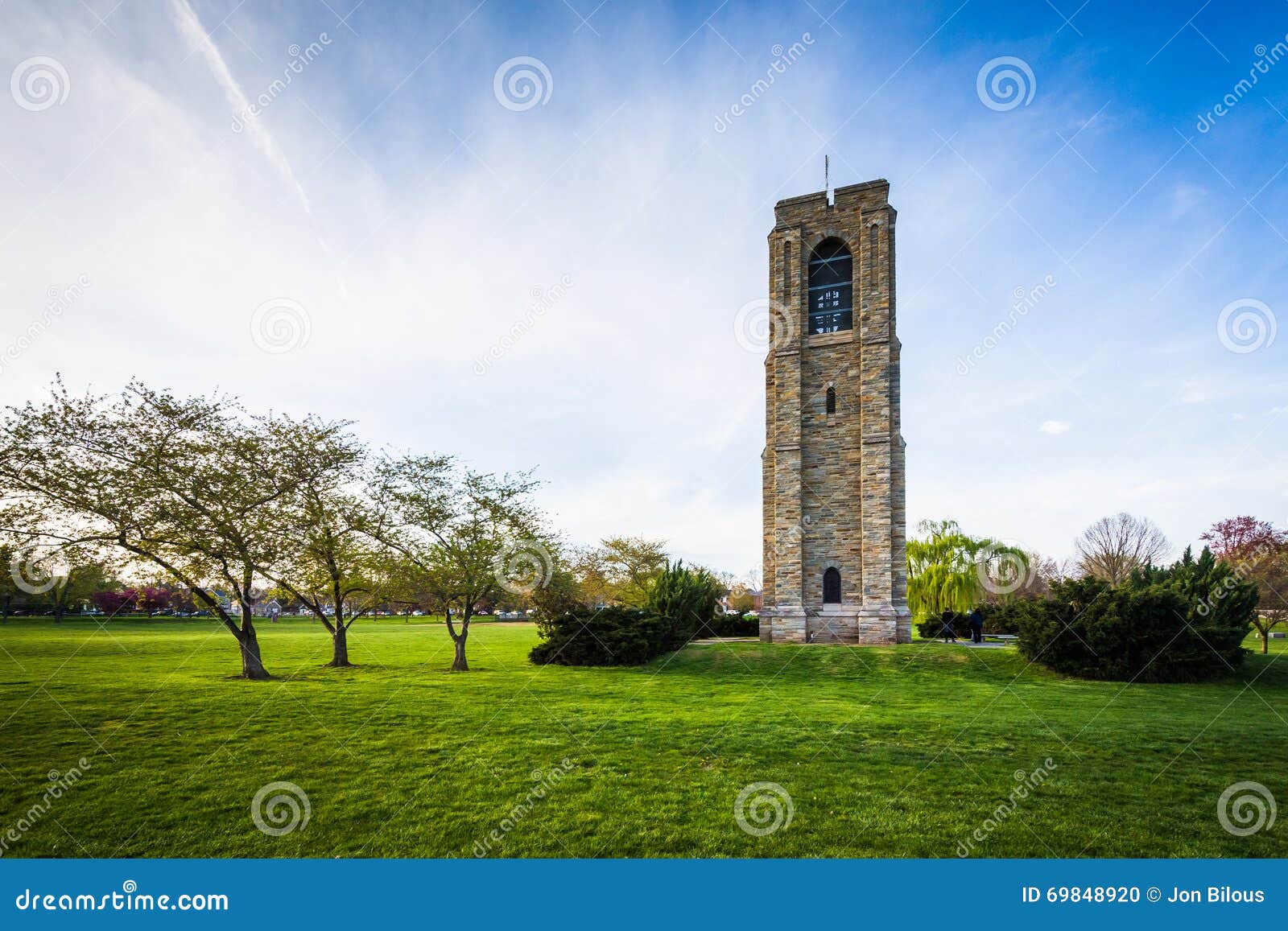 carillon at baker park, in frederick, maryland.