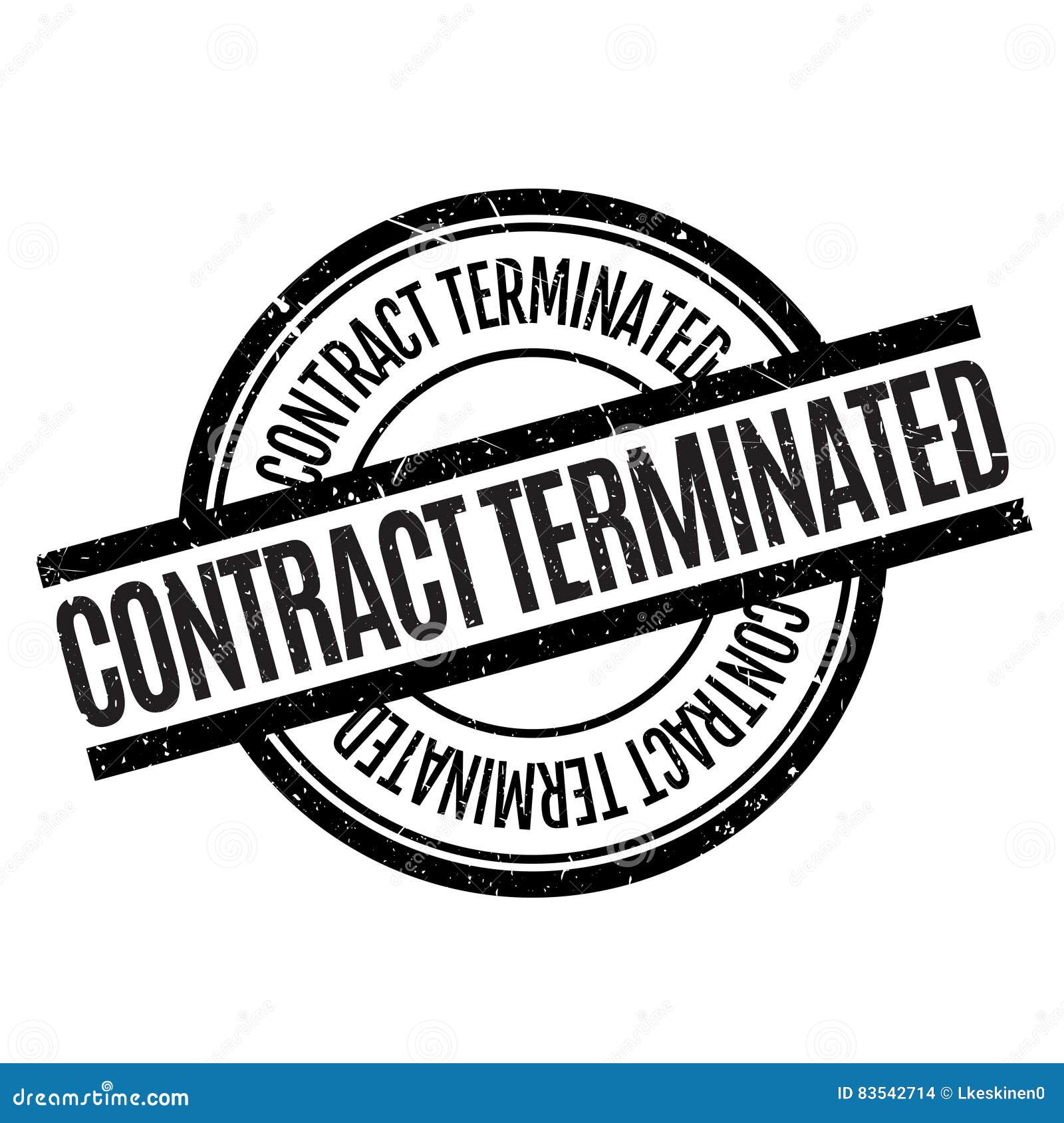 Carimbo De Borracha Terminado Contrato Ilustração do Vetor - Ilustração de  tinta, borracha: 83542714, image size:1600x1690
