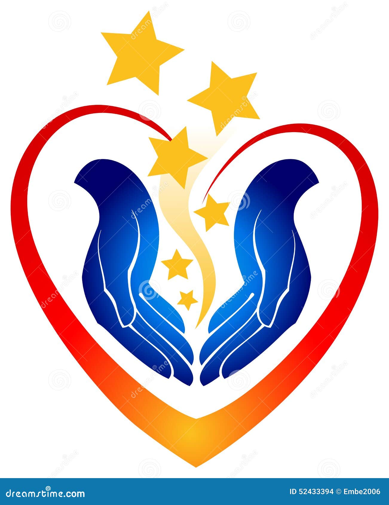 caring hands logo