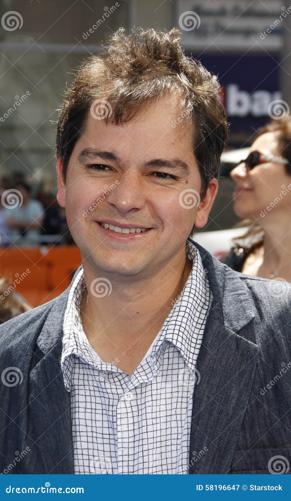 HOLLYWOOD CA - APRIL 10, 2011: Carlos Saldanha på den Los Angeles premiären av 'Rio de Janeiro' rymde på Grauman'sens kinesiska teater i Hollywood, USA på April 10, 2011