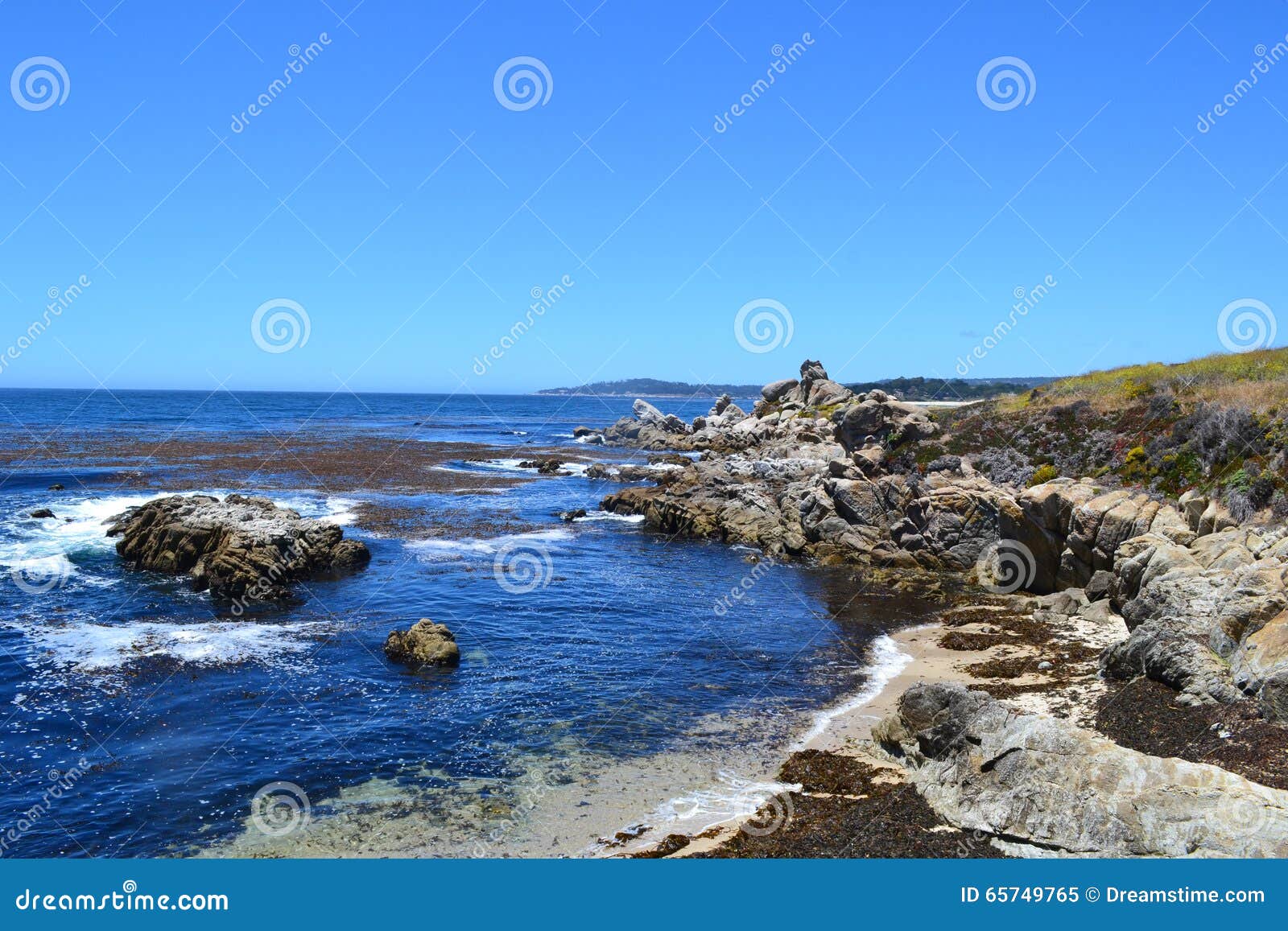 Carmel by the Sea stock image. Image of ocean, california 65749765