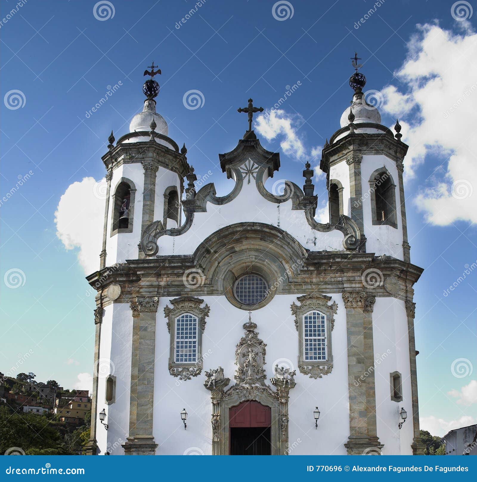 carmo baroque church sao joao del rey