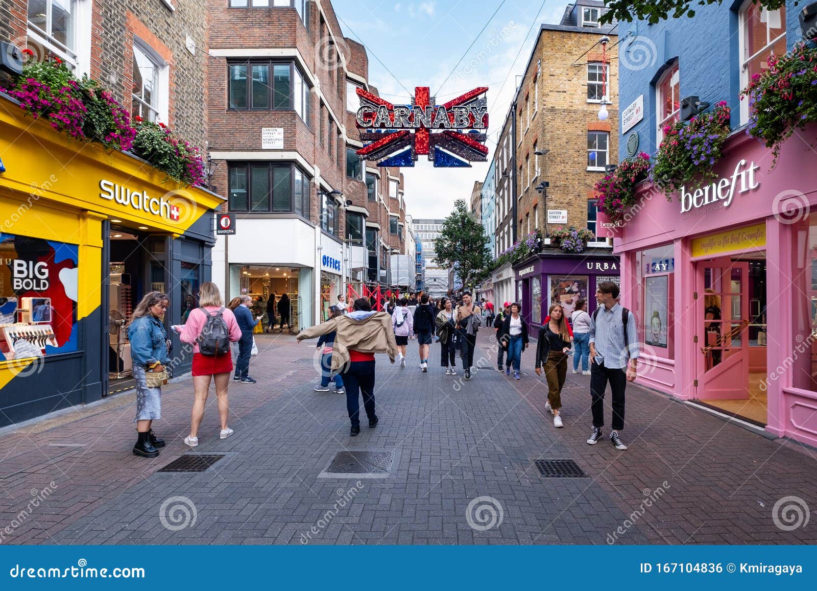 Carnaby Street A Famous Shopping Street In Soho London Editorial carnaby-street-a-famous-shopping-street-in-soho-london-editorial