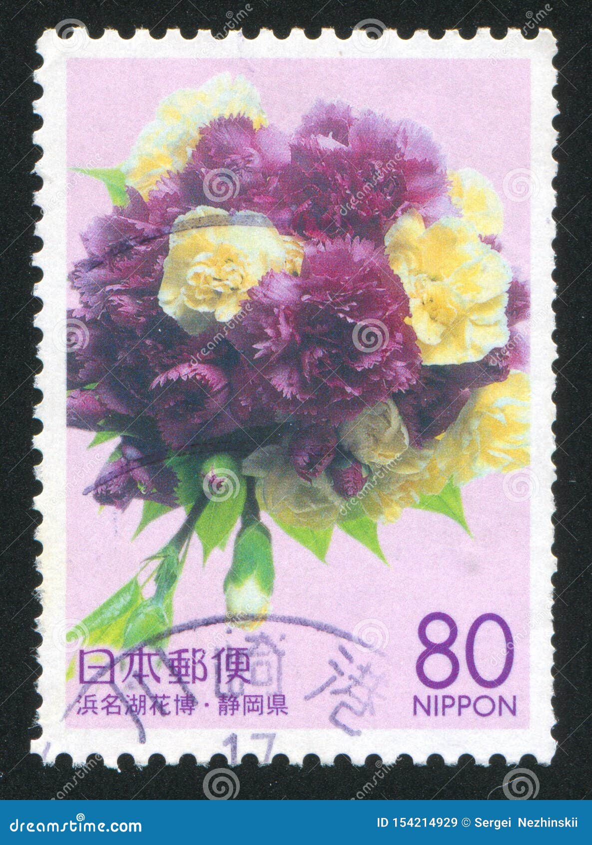 Carnation editorial stock image. Image of philately 154214929