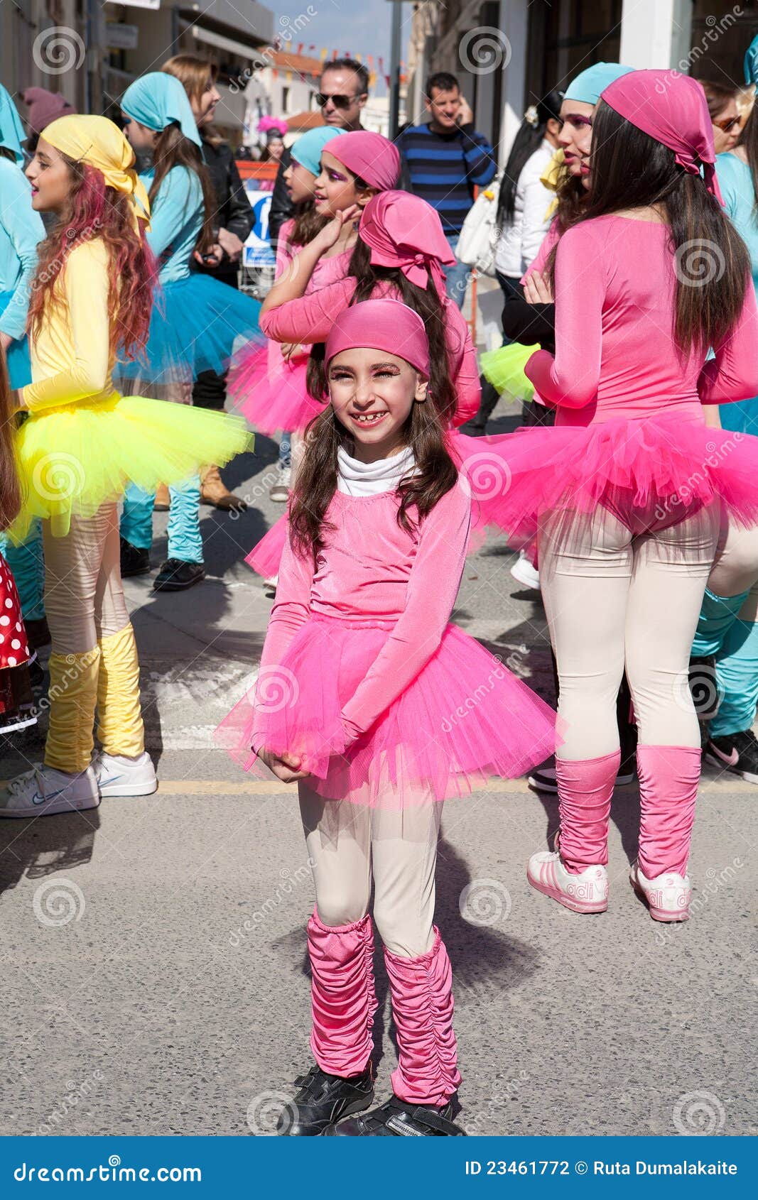 Carnaval De Los Niños De Limassol Fotografía editorial Imagen de