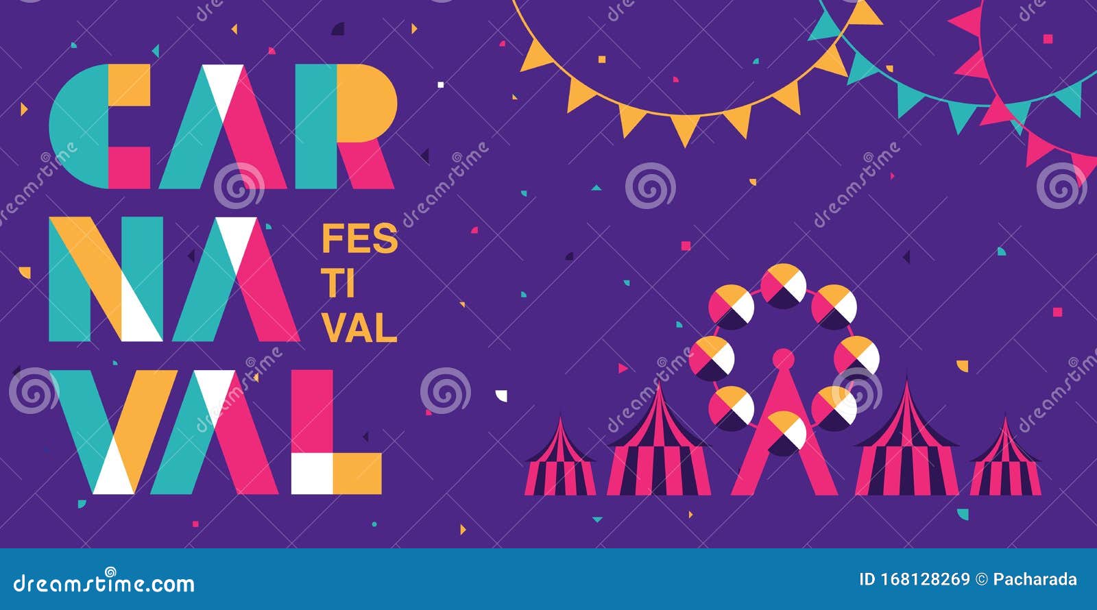 carnaval typography, popular event in brazil. festival, colorful party s ,carnival, travel destination. brazilian ,