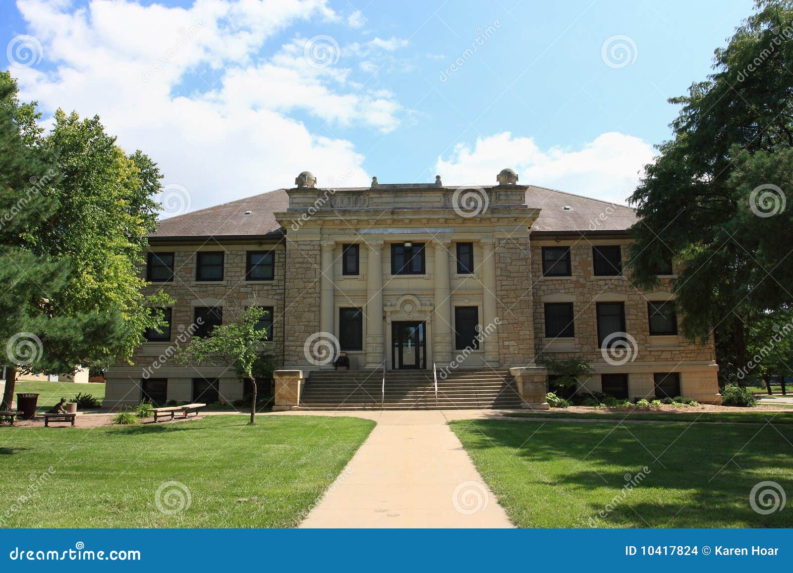 Carnegie Hall Universidad De Washburn Foto de archivo Imagen de