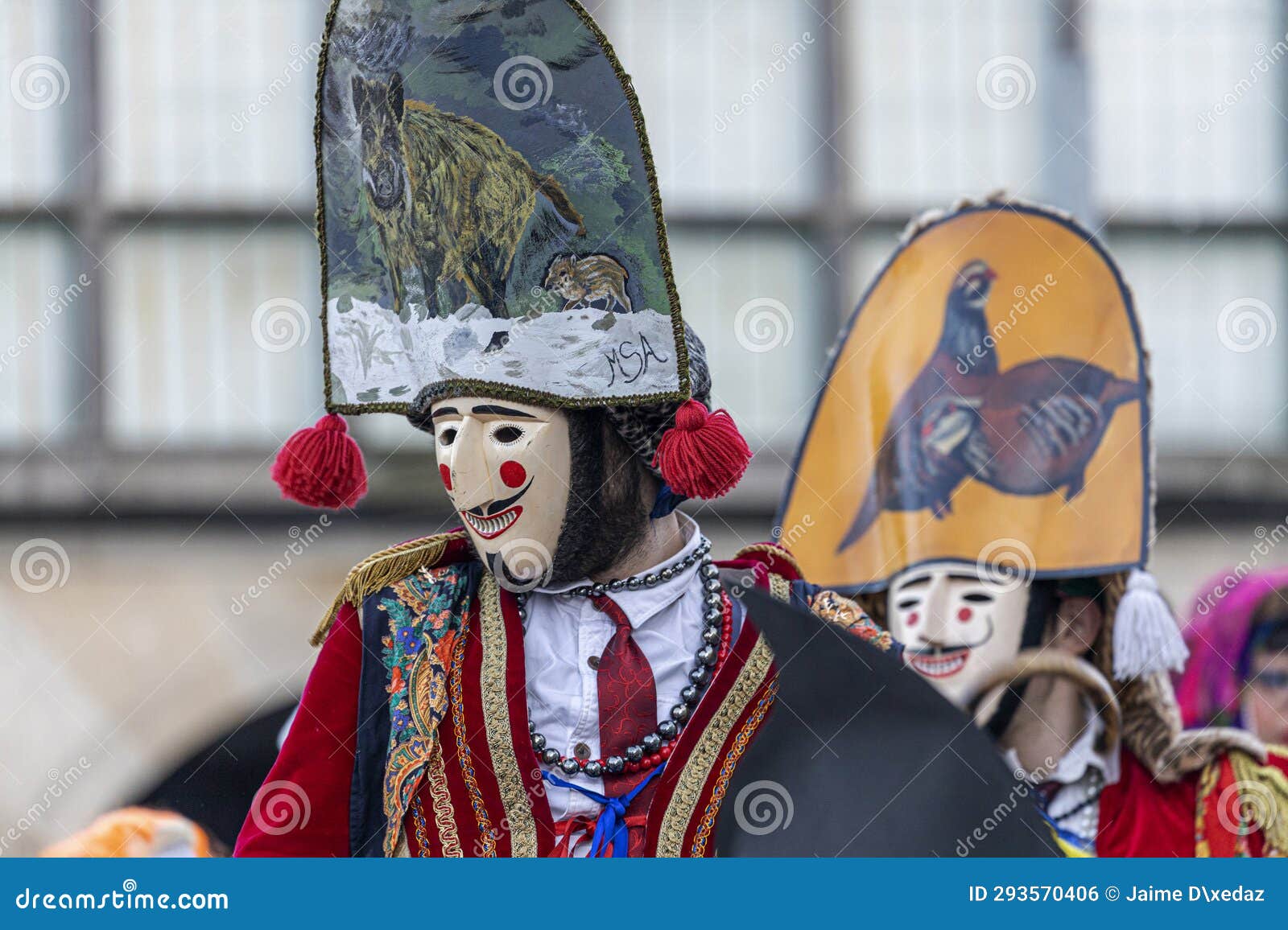 carnival of the felos of maceda, orense, spain