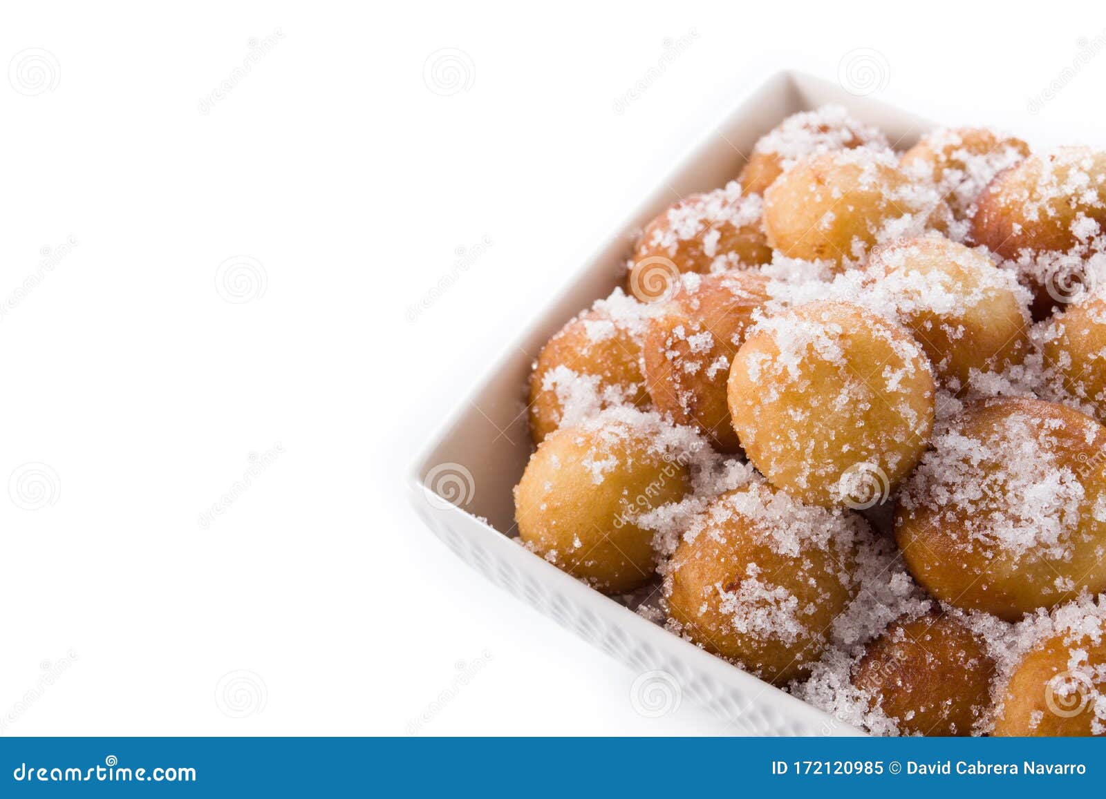 carnival fritters or buÃÂ±uelos de viento for holy week