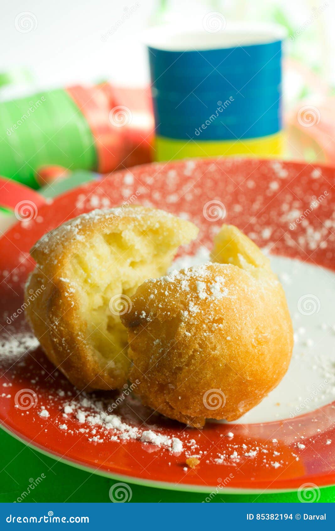 Carnival Pancakes in the Shape of Ball Stock Photo Image of kitchen