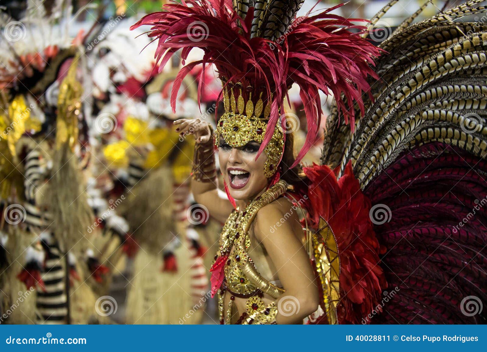 Technical Rehearsal Of The Unidos De Bangu Samba School In Rio De Janeiro  Brazil Stock Photo - Download Image Now - iStock