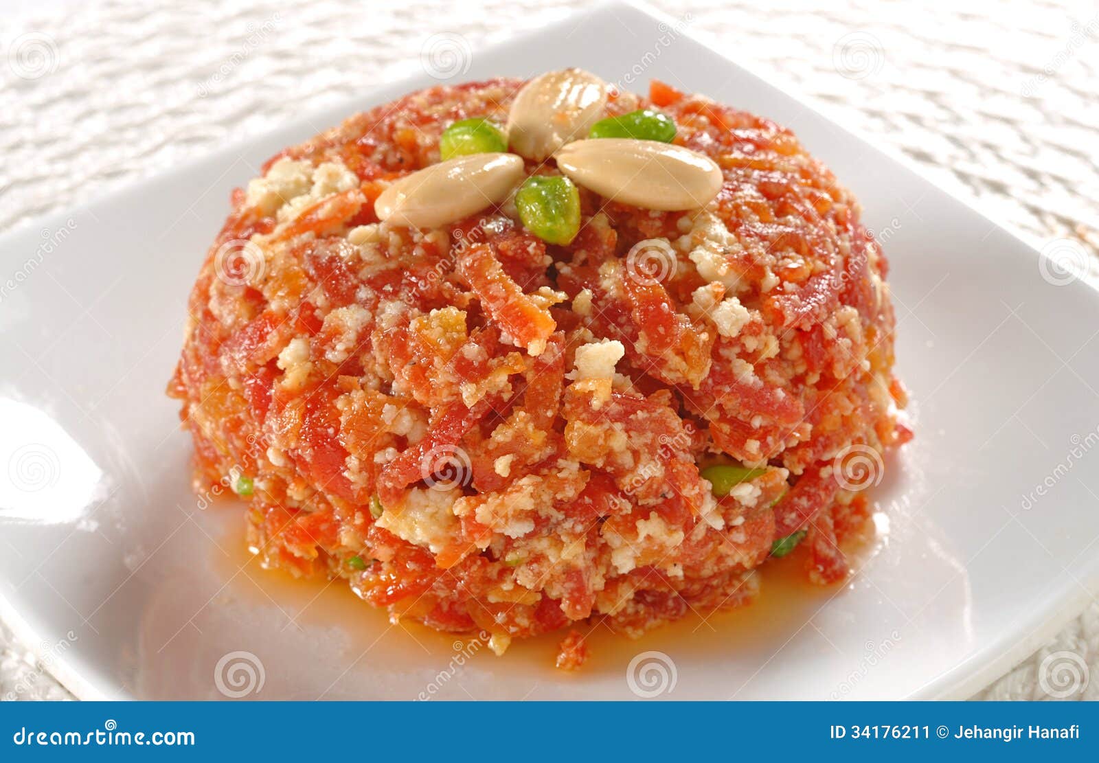 Carotte Halwa /Gajar Halwa image stock. Image du indien 34176211