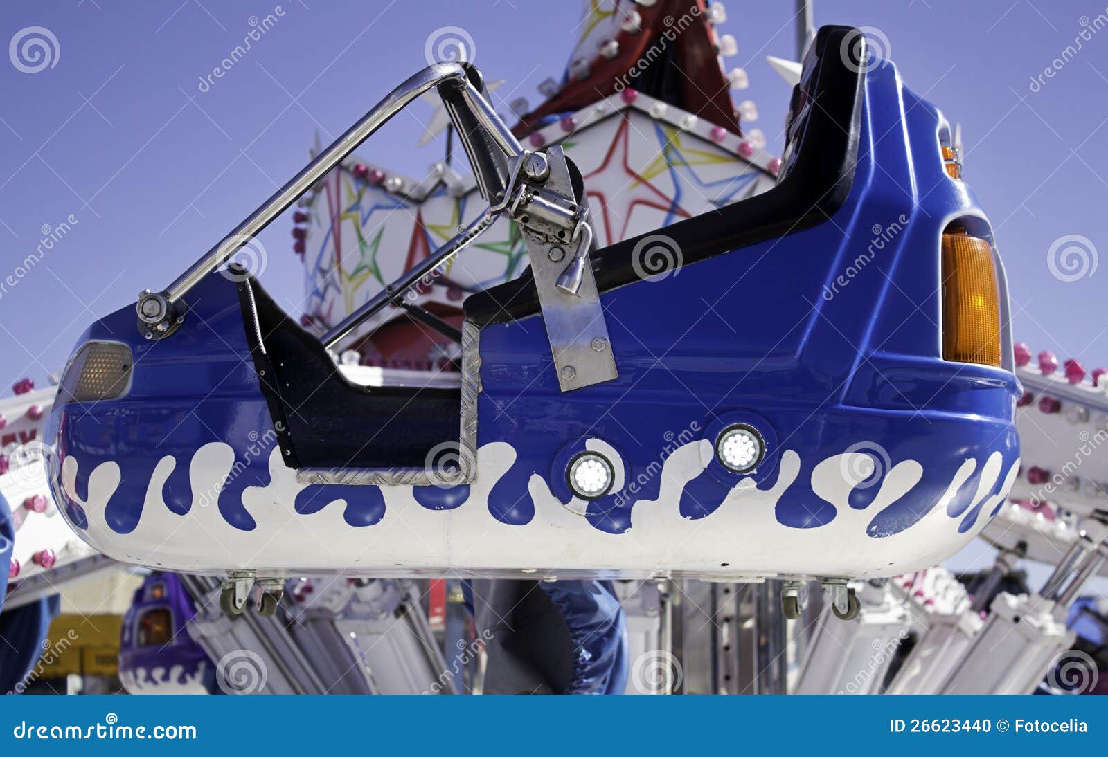 Carousel car stock photo. Image of speed, colors, carousel 26623440
