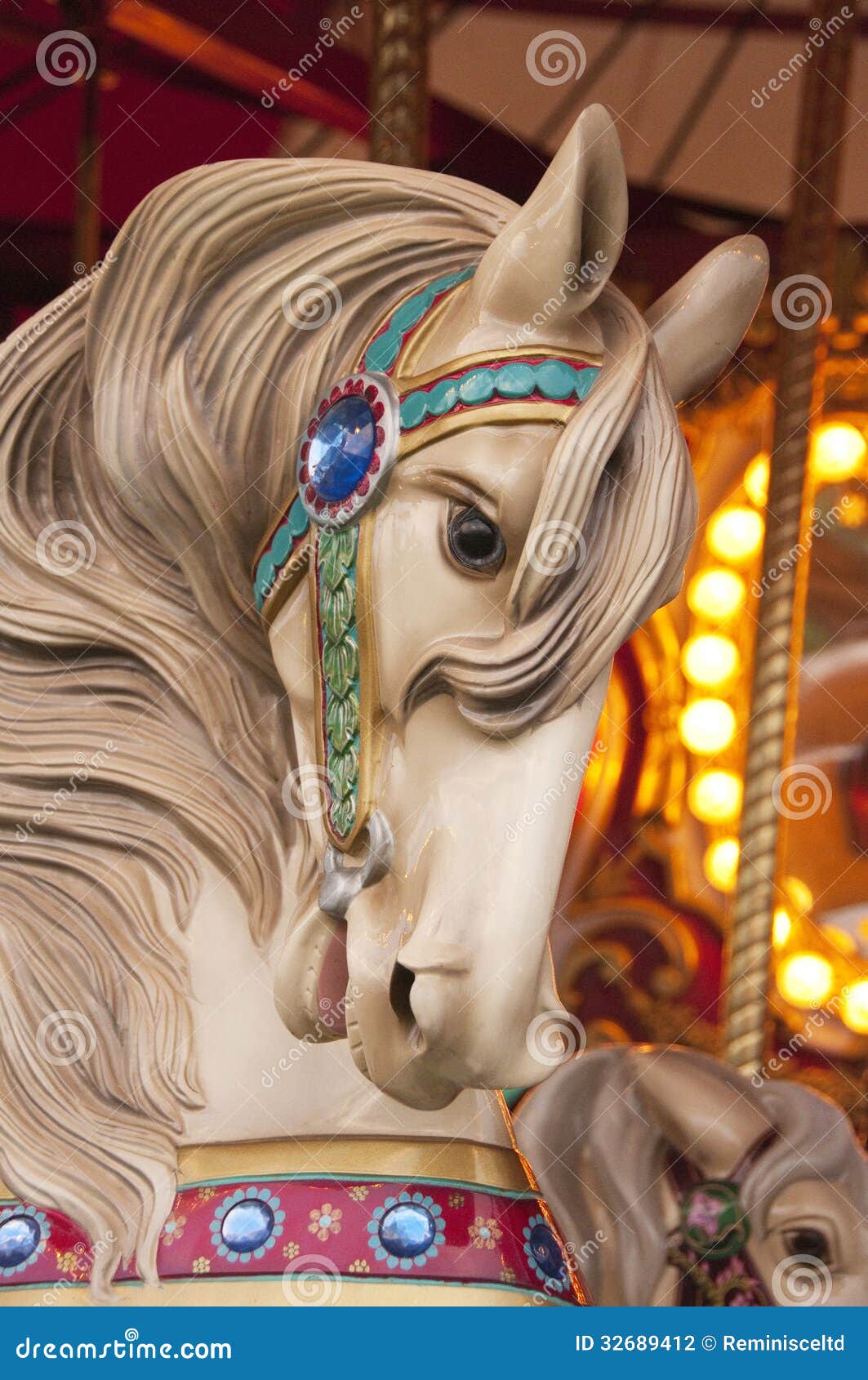 Carousel Horse Stock Photography - Image: 32689412