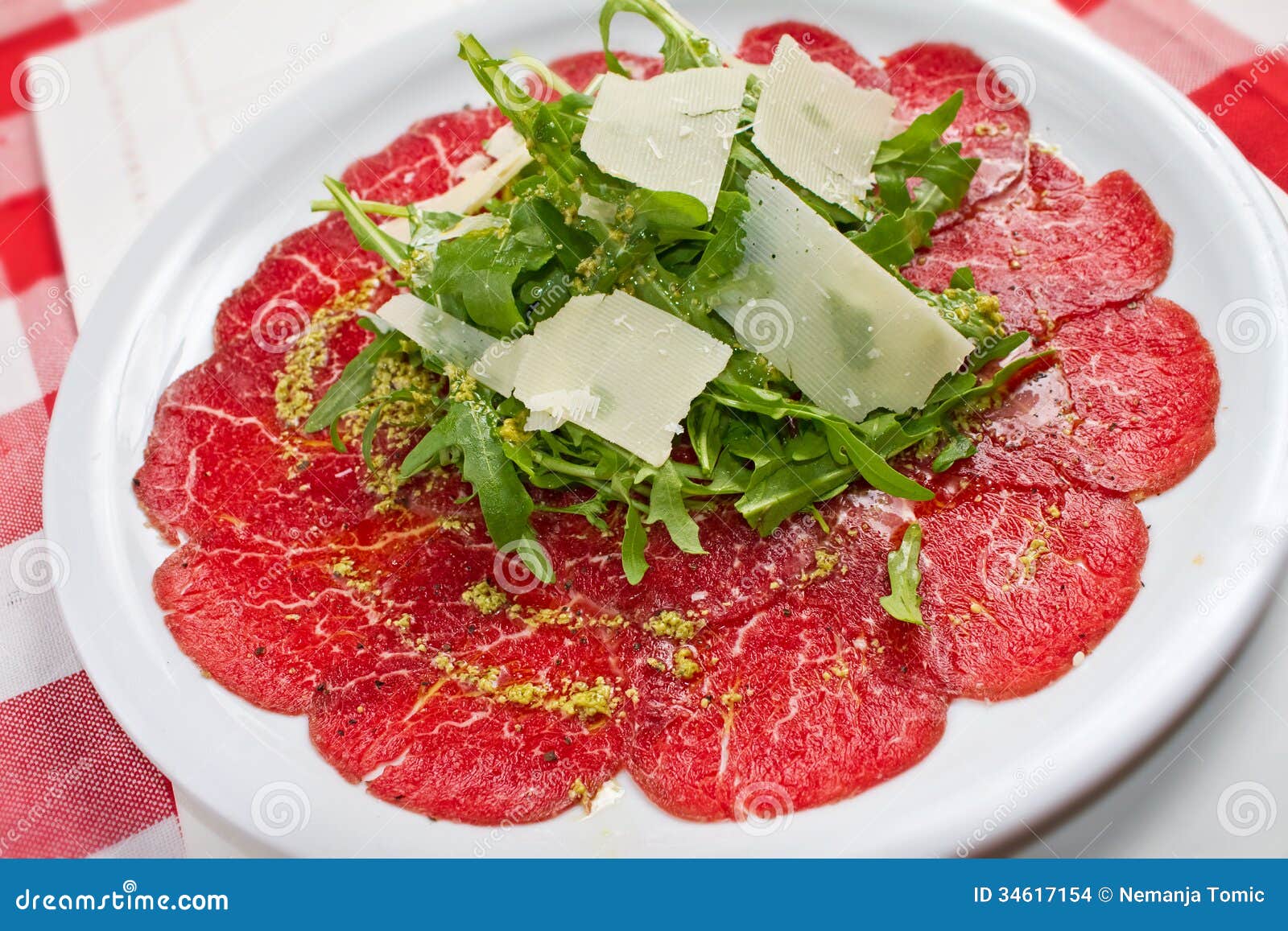 Stock Photo: Carpaccio. Image: