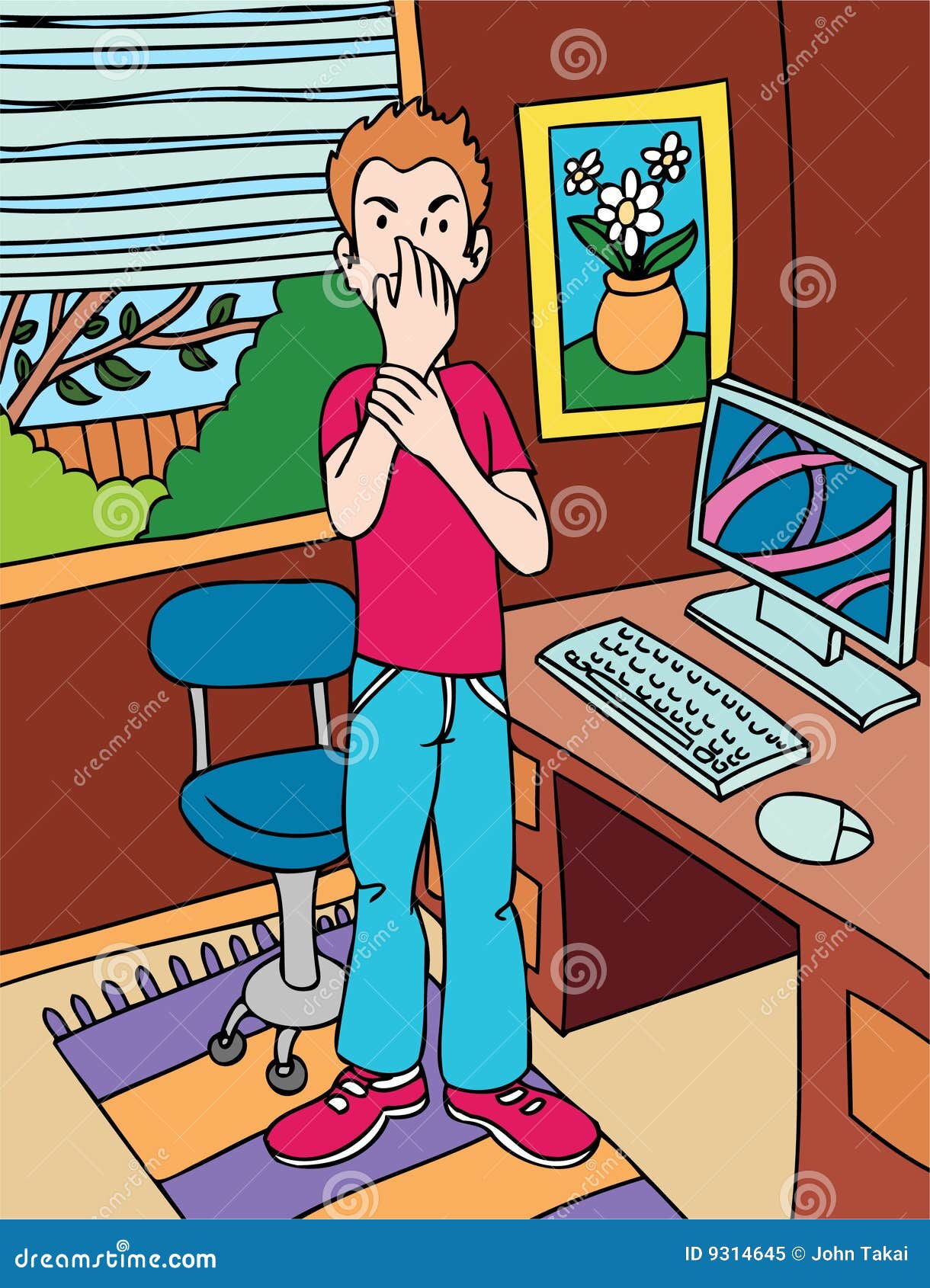 Carpal Tunnel Syndrome stock vector. Illustration of cartoon - 9314645 Carpal Tunnel Syndrome stock vector. Illustration of cartoon - 9314645
