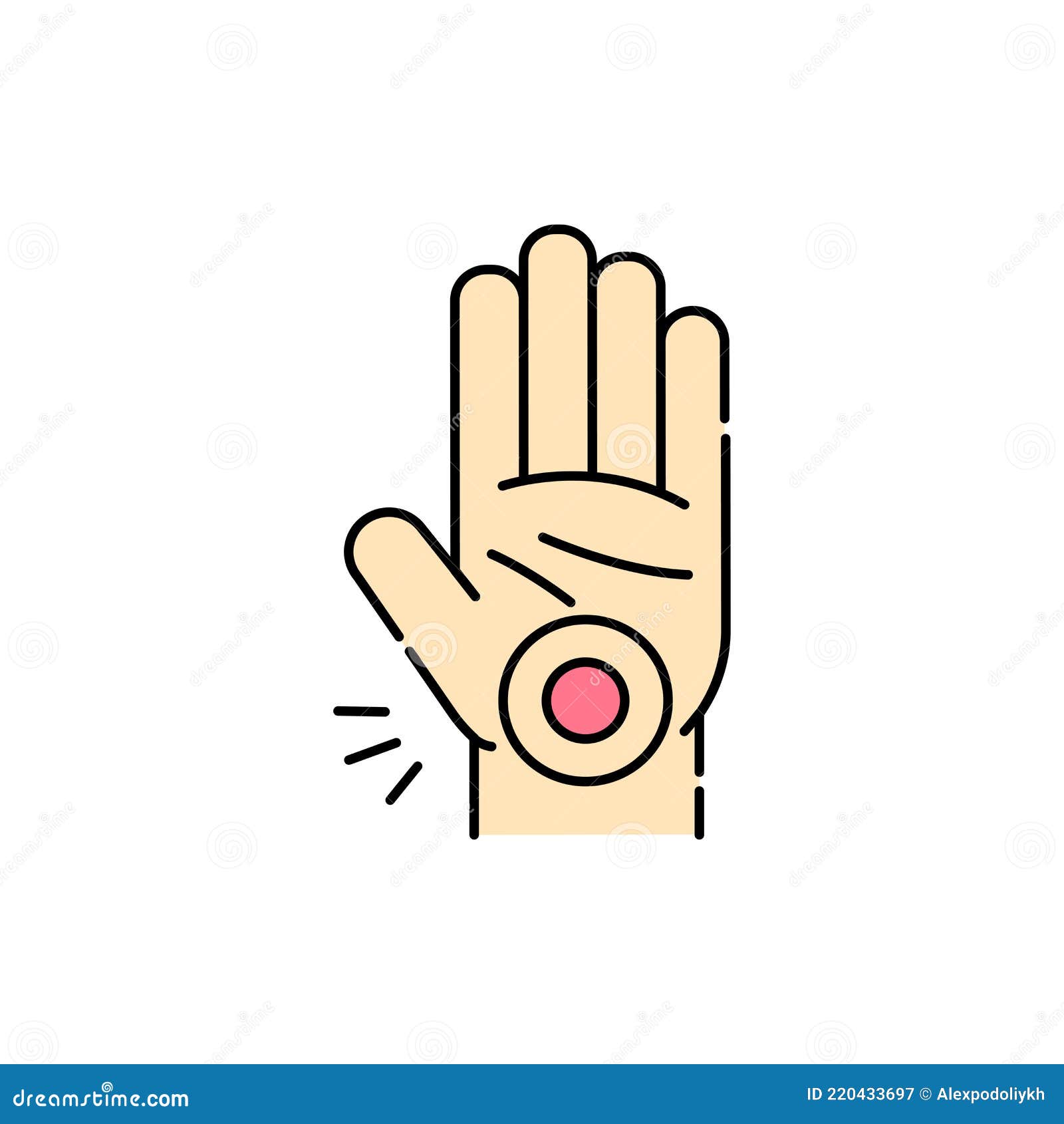 Carpal Tunnel Syndrome CTS Olor Line Icon. Computer-induced Medical  Problem. Pictogram for Web Page, Mobile App, Promo Stock Vector -  Illustration of concept, syndrome: 220433697