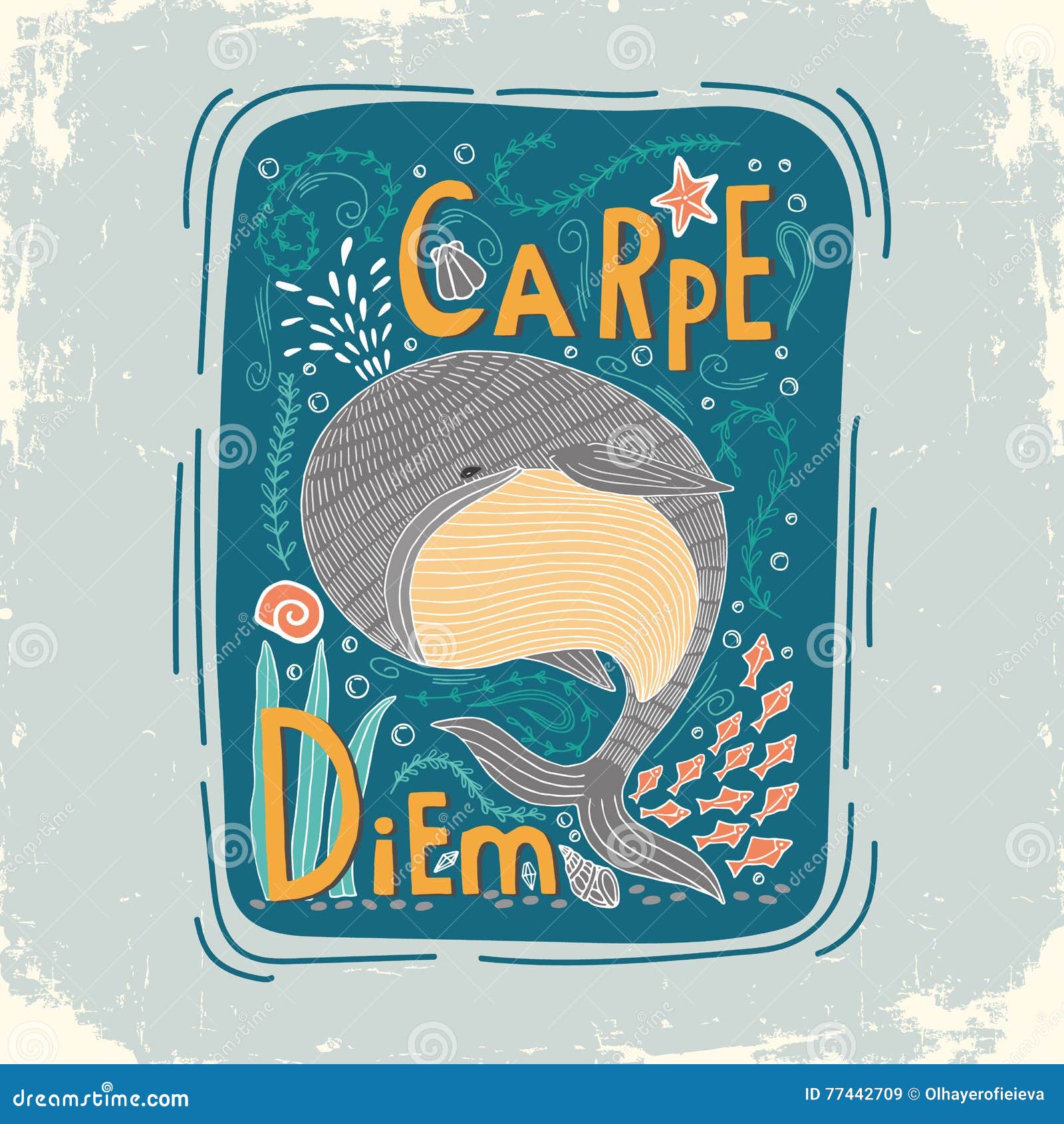 Illustration Carpe diem