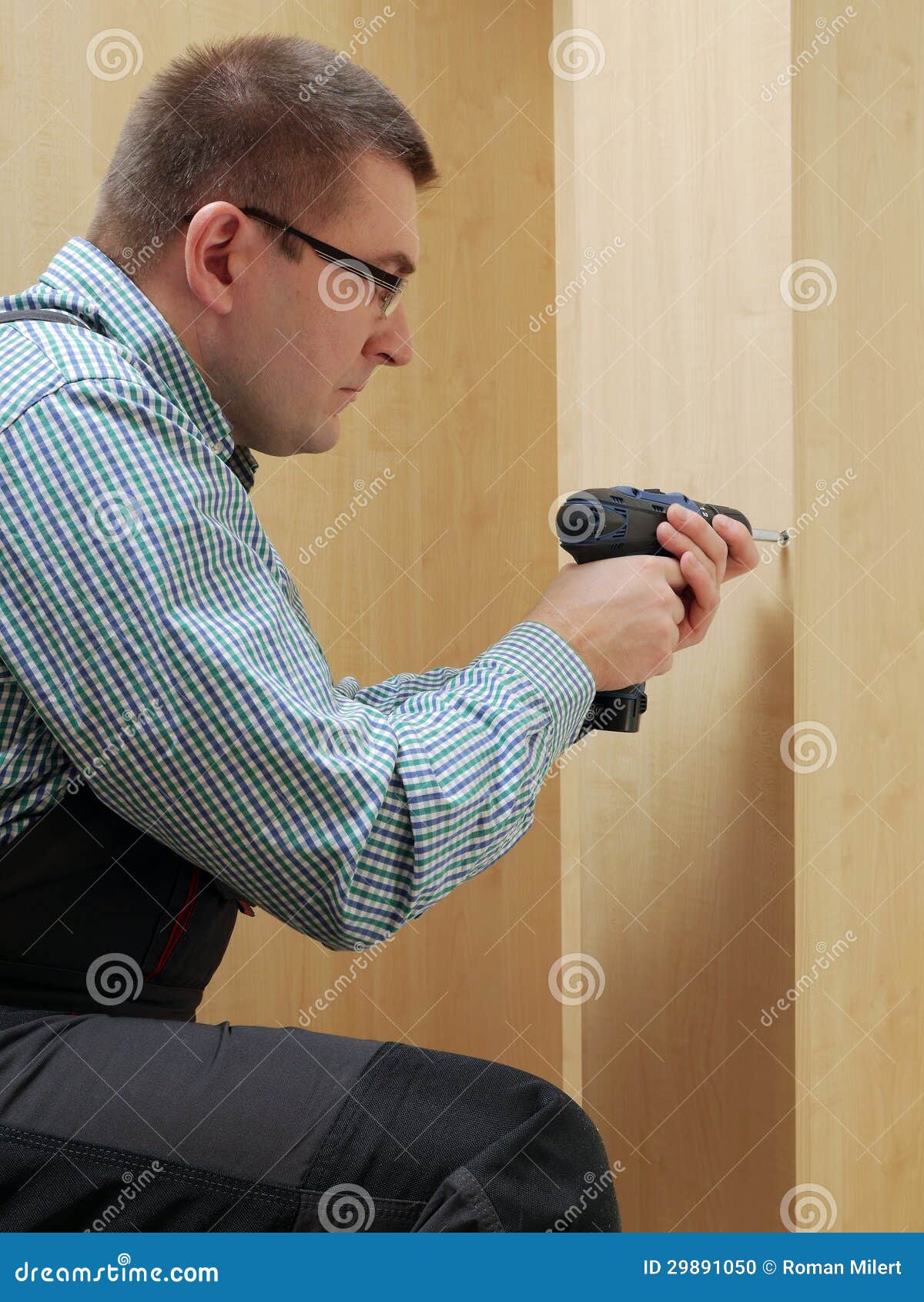 Furniture assembling stock photo. Image of installing 29891050